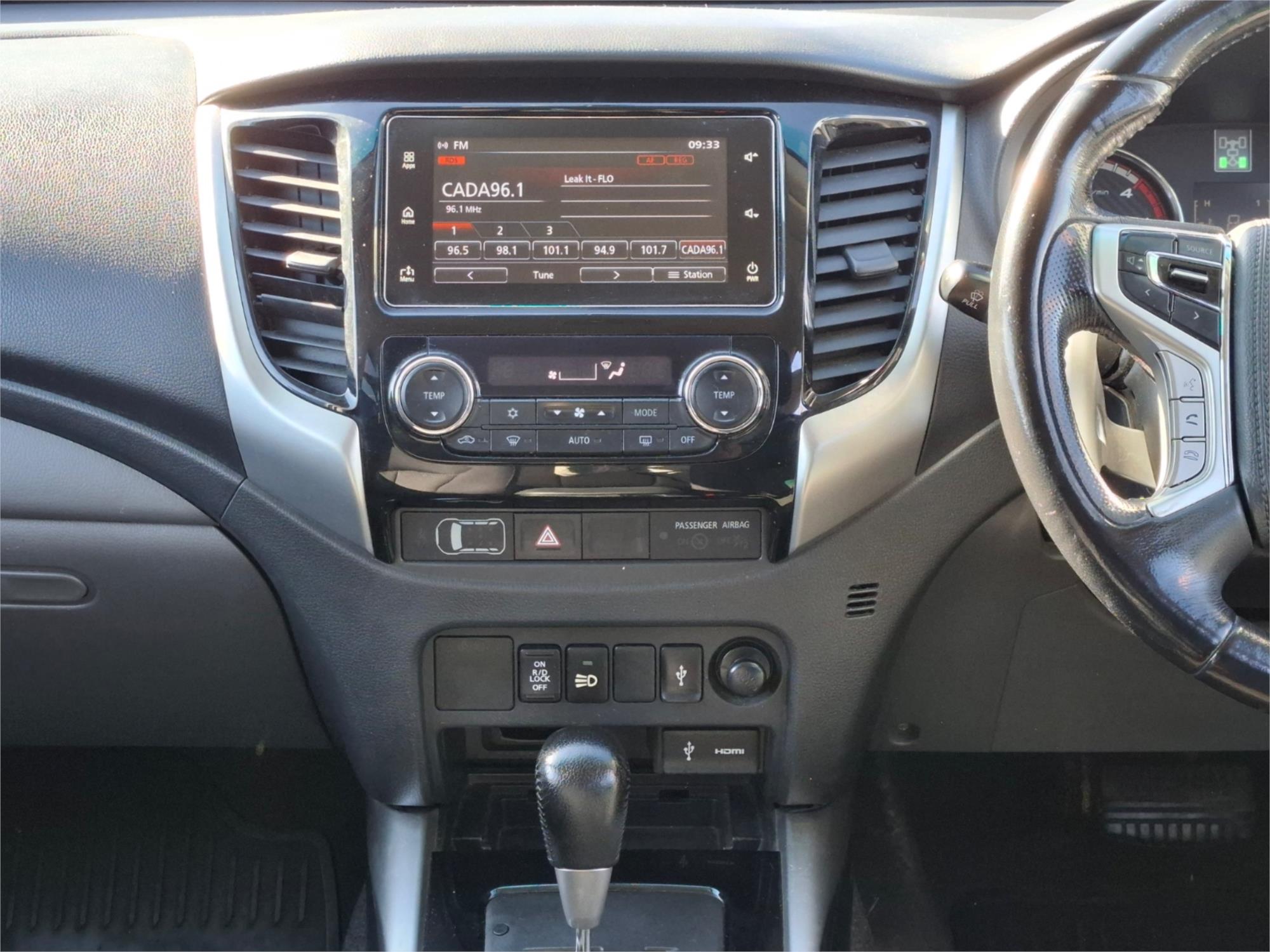 2018 MITSUBISHI TRITON MQ MY18 GLS (4x4) BLACKLINE 5 SP AUTOMATIC DUAL CAB UTILITY