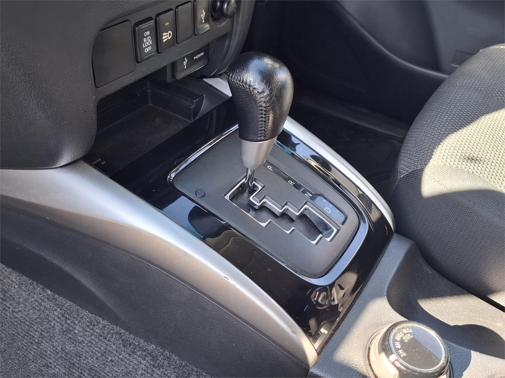 2018 MITSUBISHI TRITON MQ MY18 GLS (4x4) BLACKLINE 5 SP AUTOMATIC DUAL CAB UTILITY
