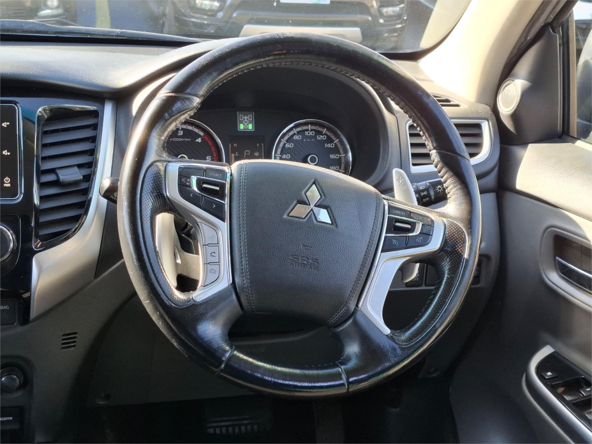 2018 MITSUBISHI TRITON MQ MY18 GLS (4x4) BLACKLINE 5 SP AUTOMATIC DUAL CAB UTILITY