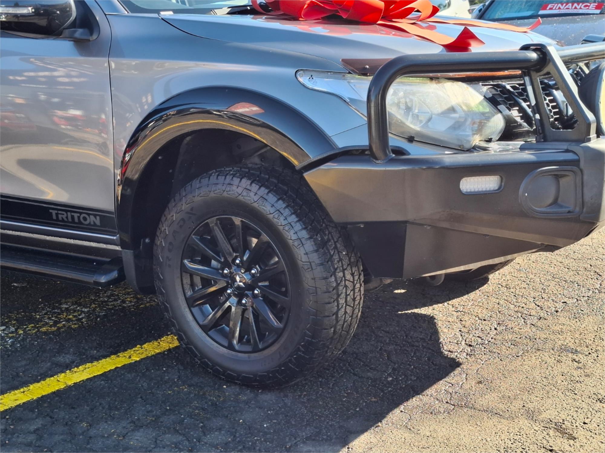 2018 MITSUBISHI TRITON MQ MY18 GLS (4x4) BLACKLINE 5 SP AUTOMATIC DUAL CAB UTILITY