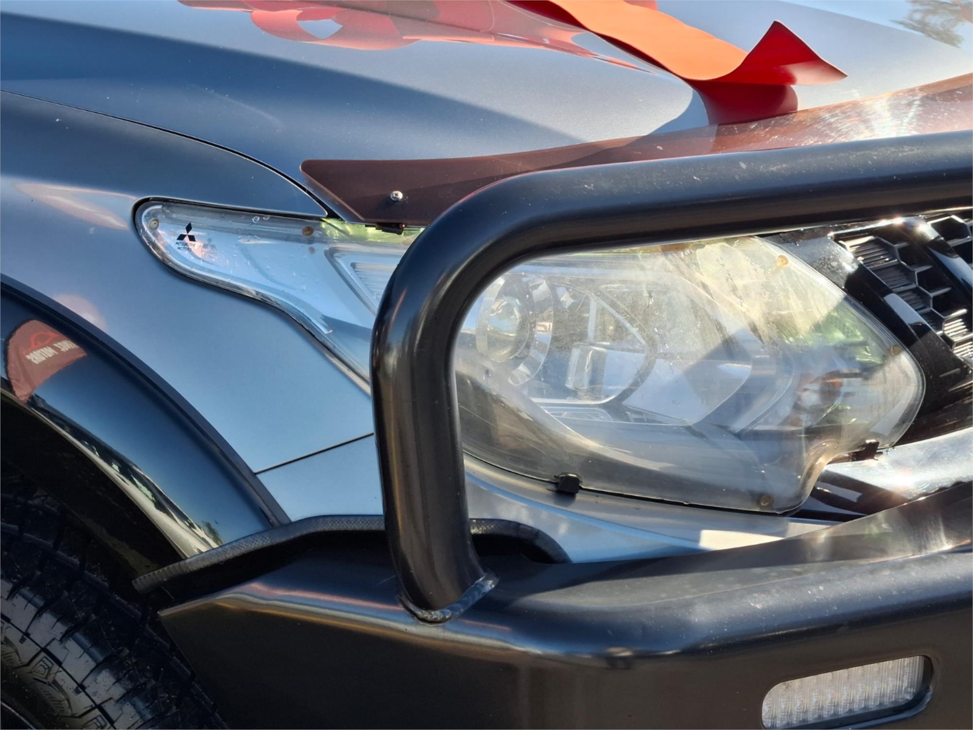 2018 MITSUBISHI TRITON MQ MY18 GLS (4x4) BLACKLINE 5 SP AUTOMATIC DUAL CAB UTILITY