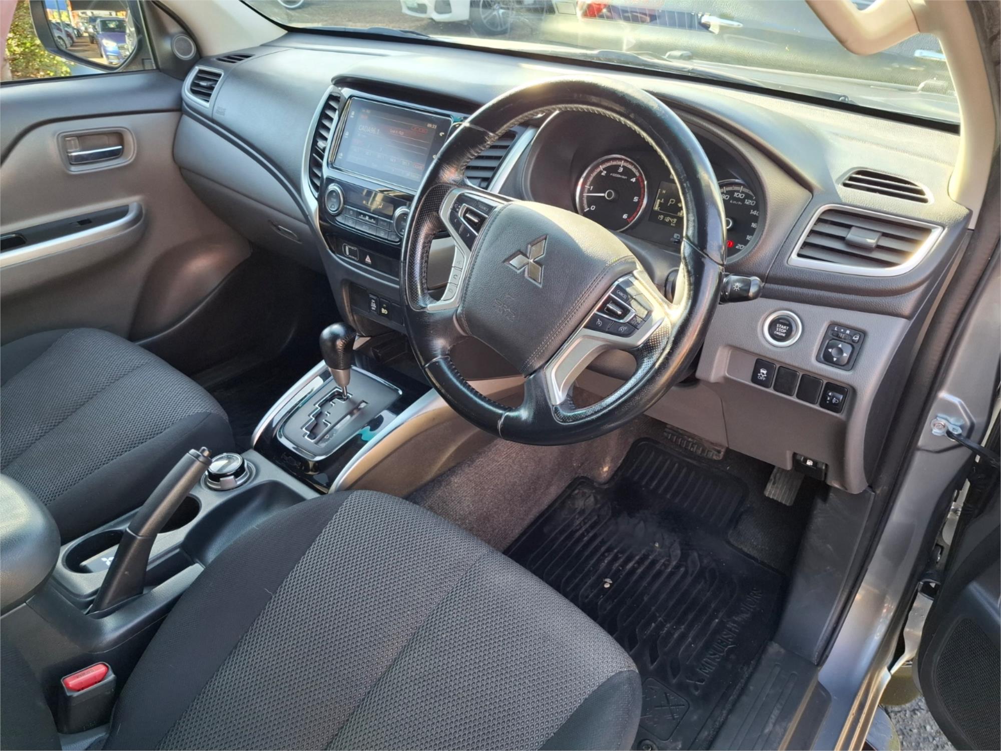 2018 MITSUBISHI TRITON MQ MY18 GLS (4x4) BLACKLINE 5 SP AUTOMATIC DUAL CAB UTILITY