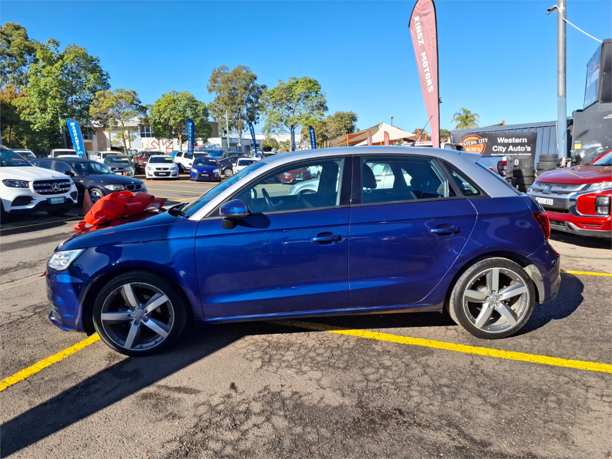 2016 AUDI A1 8X MY16 SPORTBACK 1.0 TFSI 7 SP AUTO DIRECT SHIFT 5D HATCHBACK