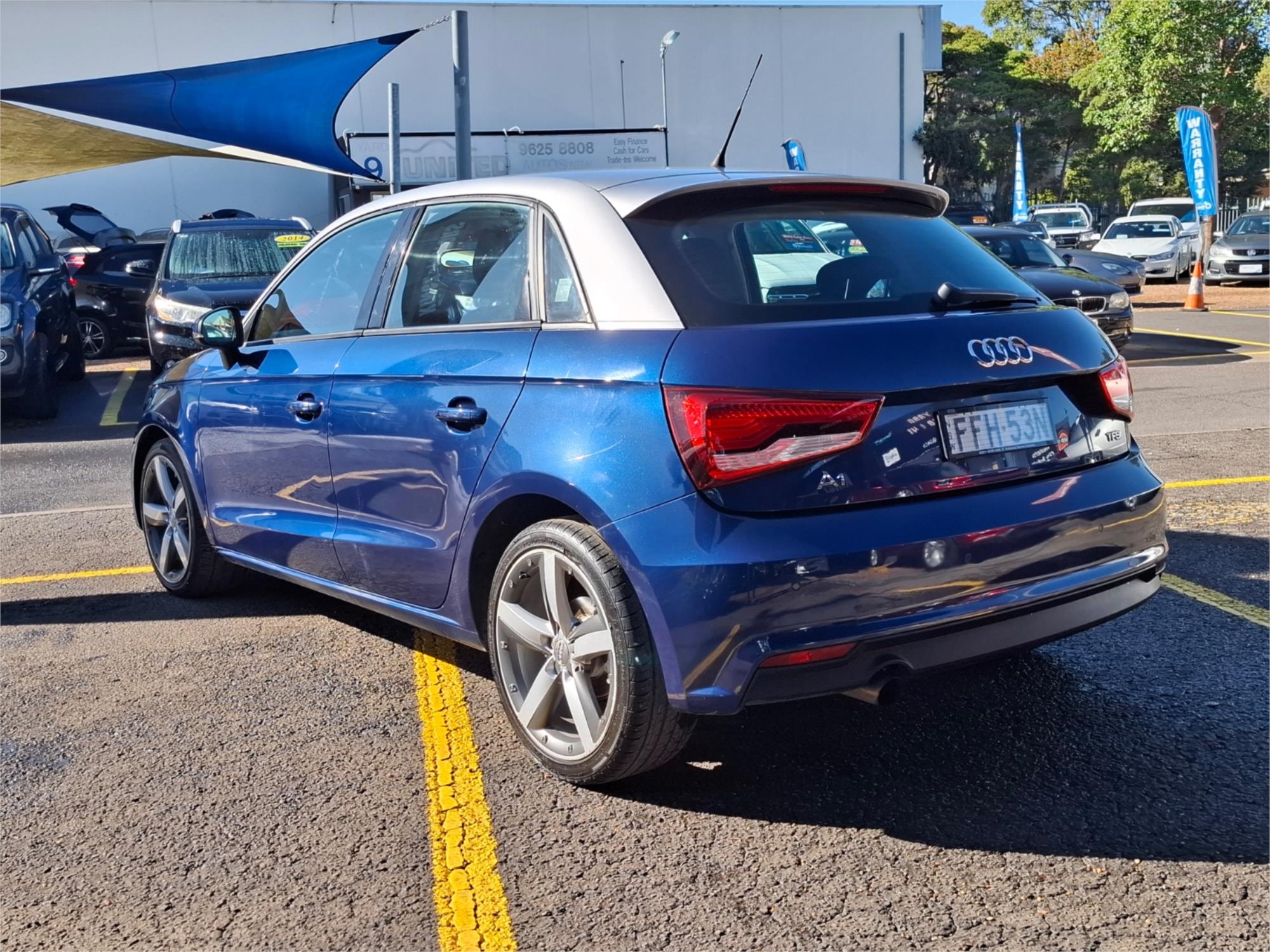 2016 AUDI A1 8X MY16 SPORTBACK 1.0 TFSI 7 SP AUTO DIRECT SHIFT 5D HATCHBACK