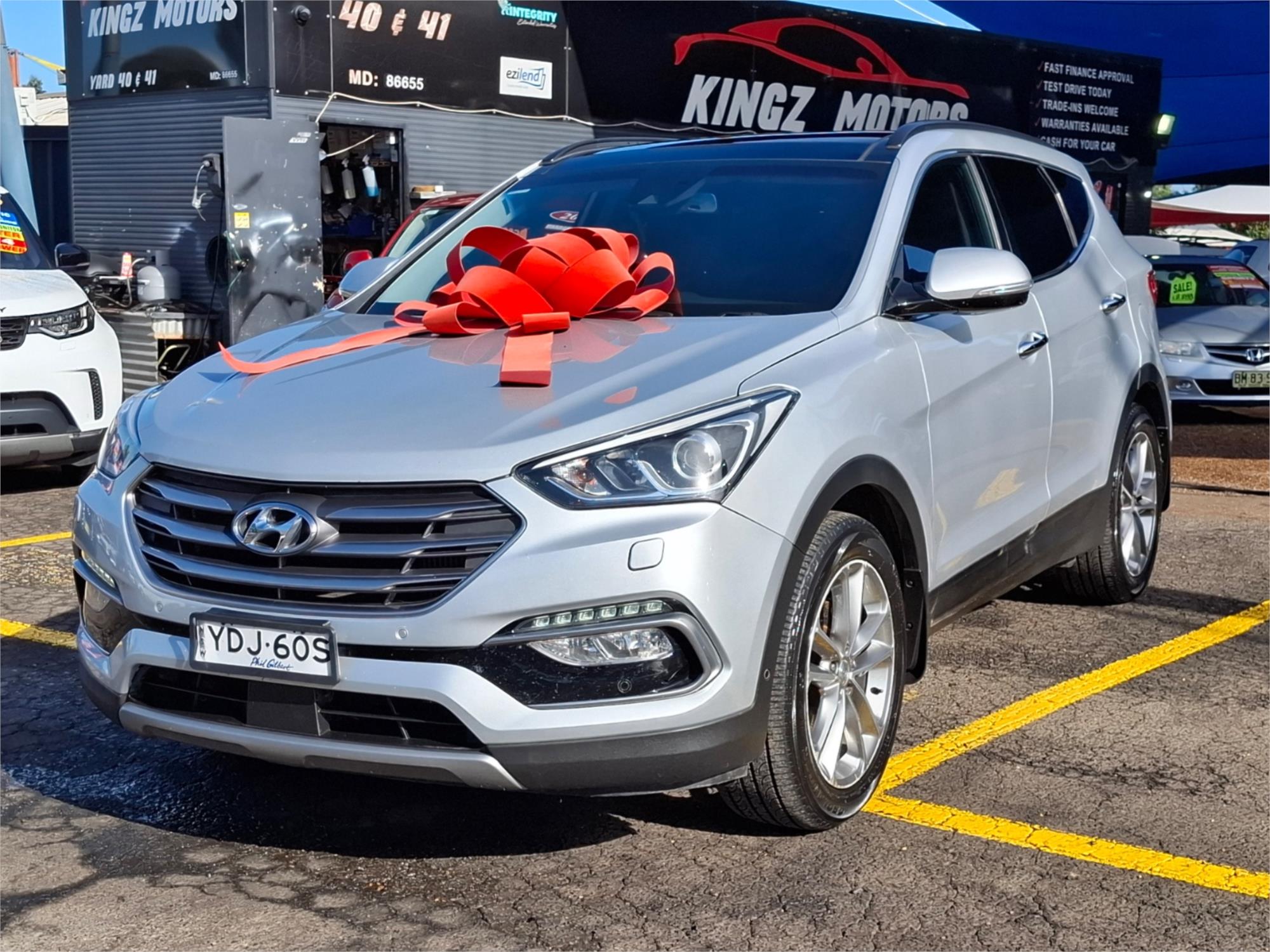 2015 HYUNDAI SANTA FE DM MY15 HIGHLANDER CRDi (4x4) 6 SP AUTOMATIC 4D WAGON