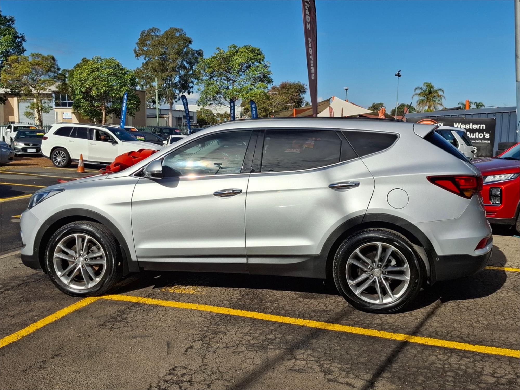 2015 HYUNDAI SANTA FE DM MY15 HIGHLANDER CRDi (4x4) 6 SP AUTOMATIC 4D WAGON