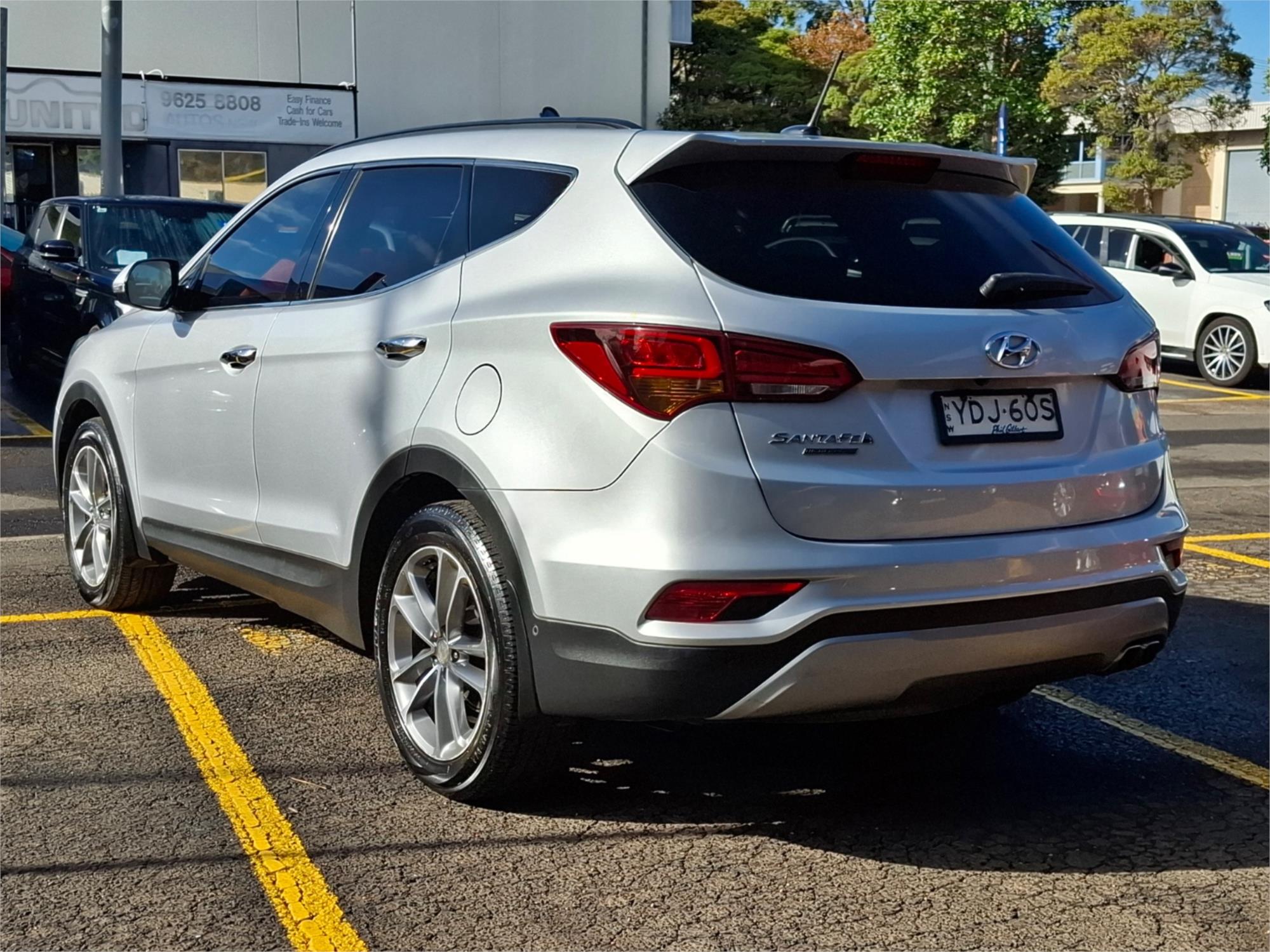 2015 HYUNDAI SANTA FE DM MY15 HIGHLANDER CRDi (4x4) 6 SP AUTOMATIC 4D WAGON