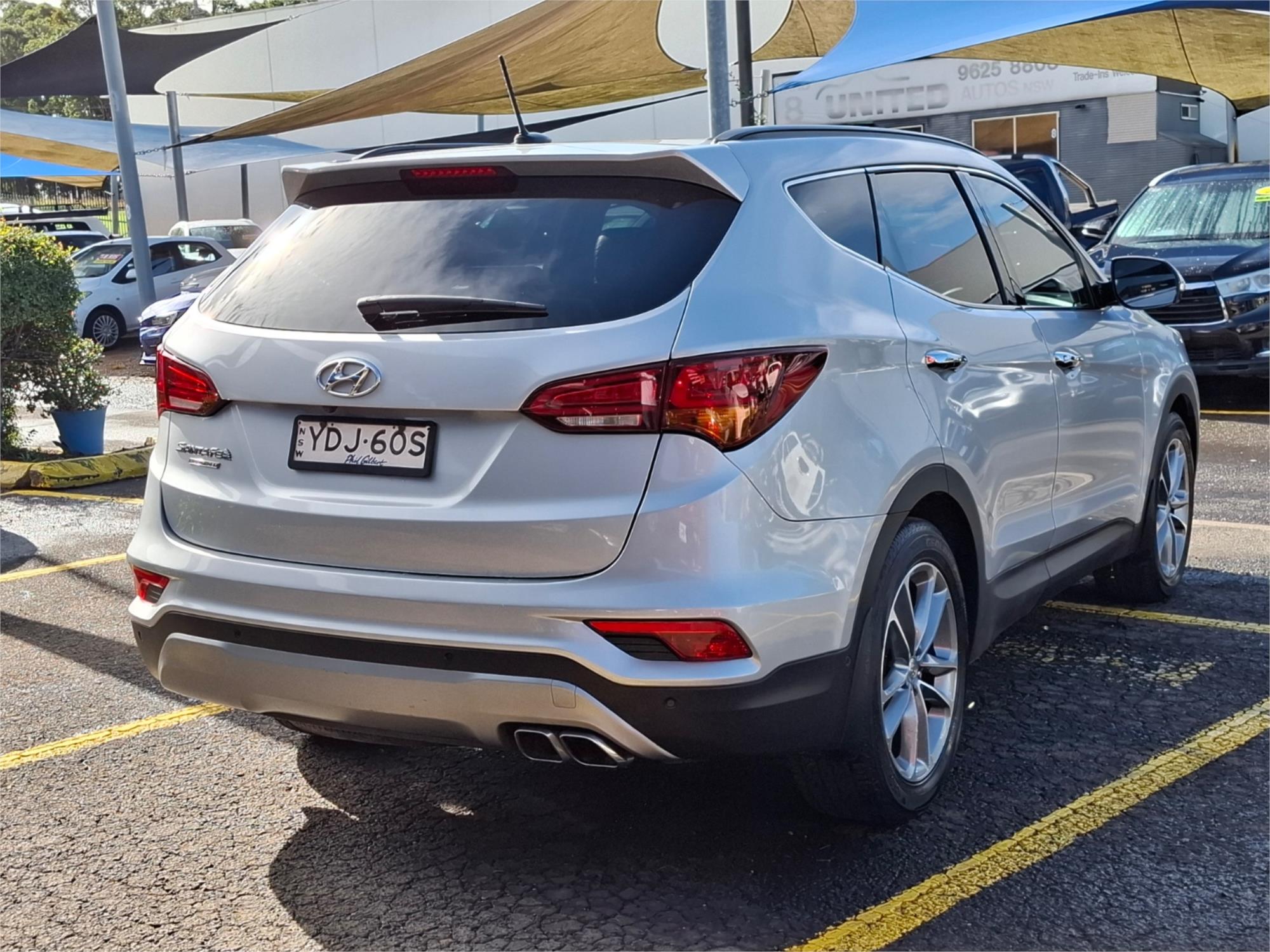 2015 HYUNDAI SANTA FE DM MY15 HIGHLANDER CRDi (4x4) 6 SP AUTOMATIC 4D WAGON
