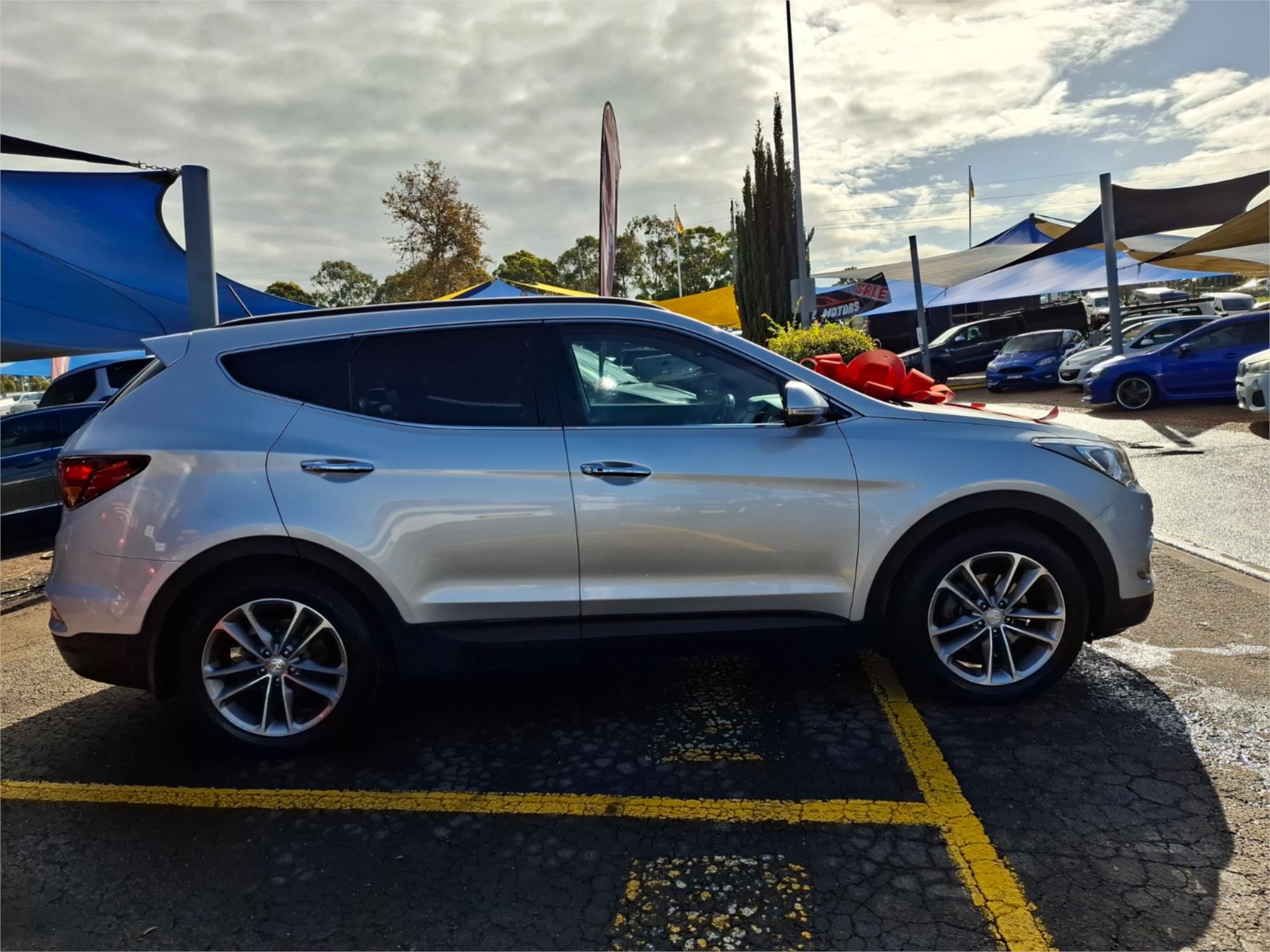 2015 HYUNDAI SANTA FE DM MY15 HIGHLANDER CRDi (4x4) 6 SP AUTOMATIC 4D WAGON