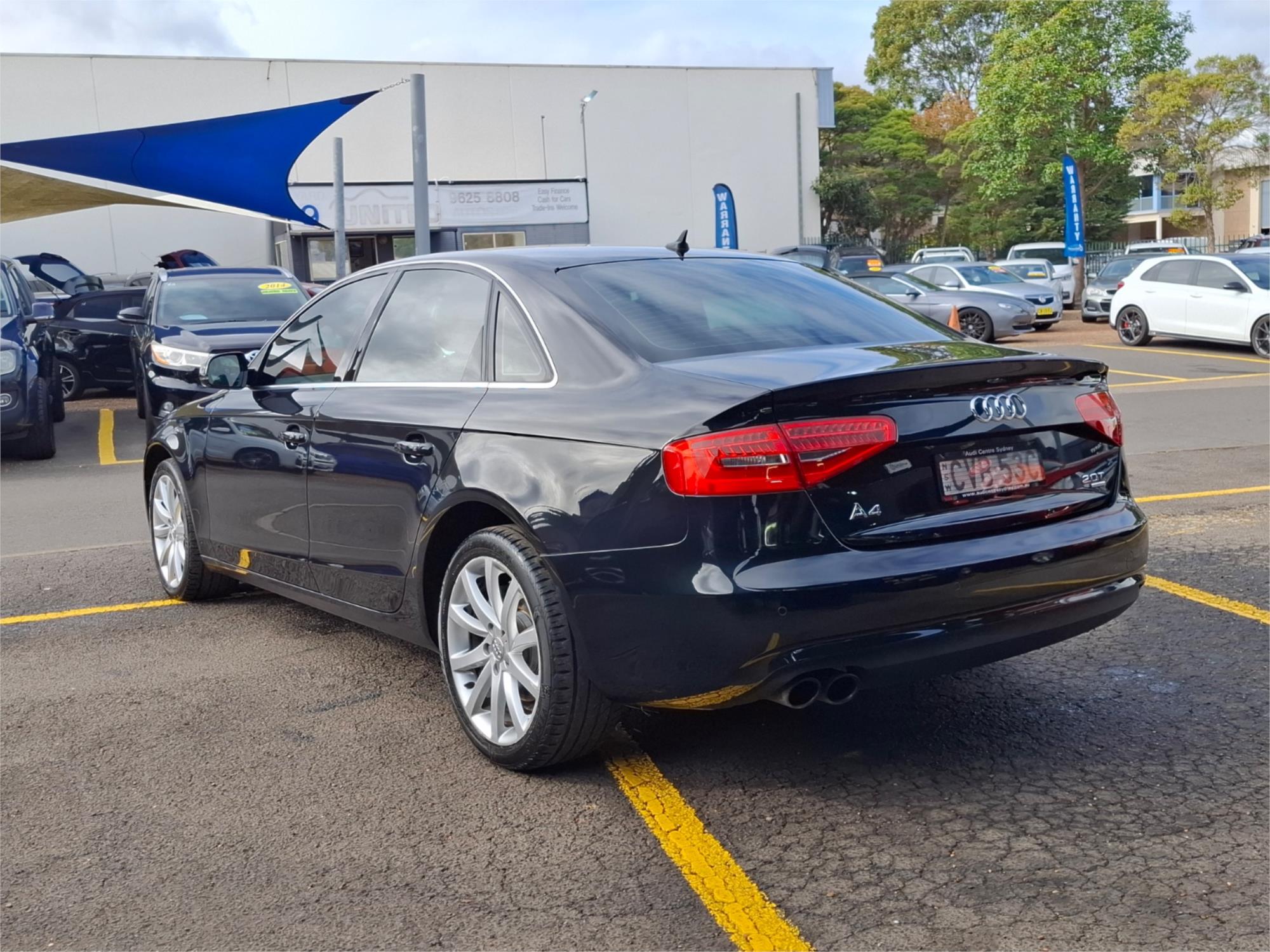 2014 AUDI A4 B8 (8K) MY14 1.8 TFSI CVT MULTITRONIC 4D SEDAN
