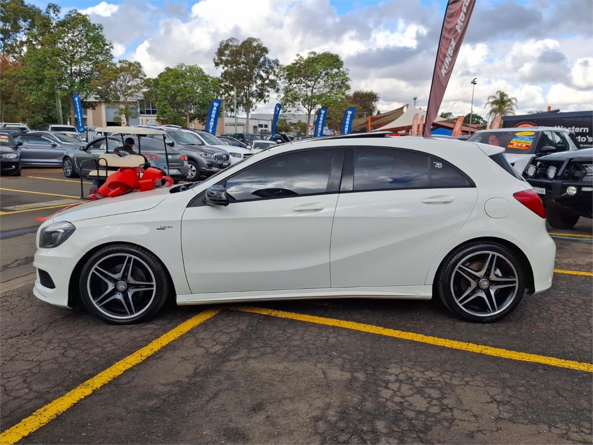 2013 MERCEDES-BENZ A180 176 BE 7 SP AUTOMATIC 5D HATCHBACK