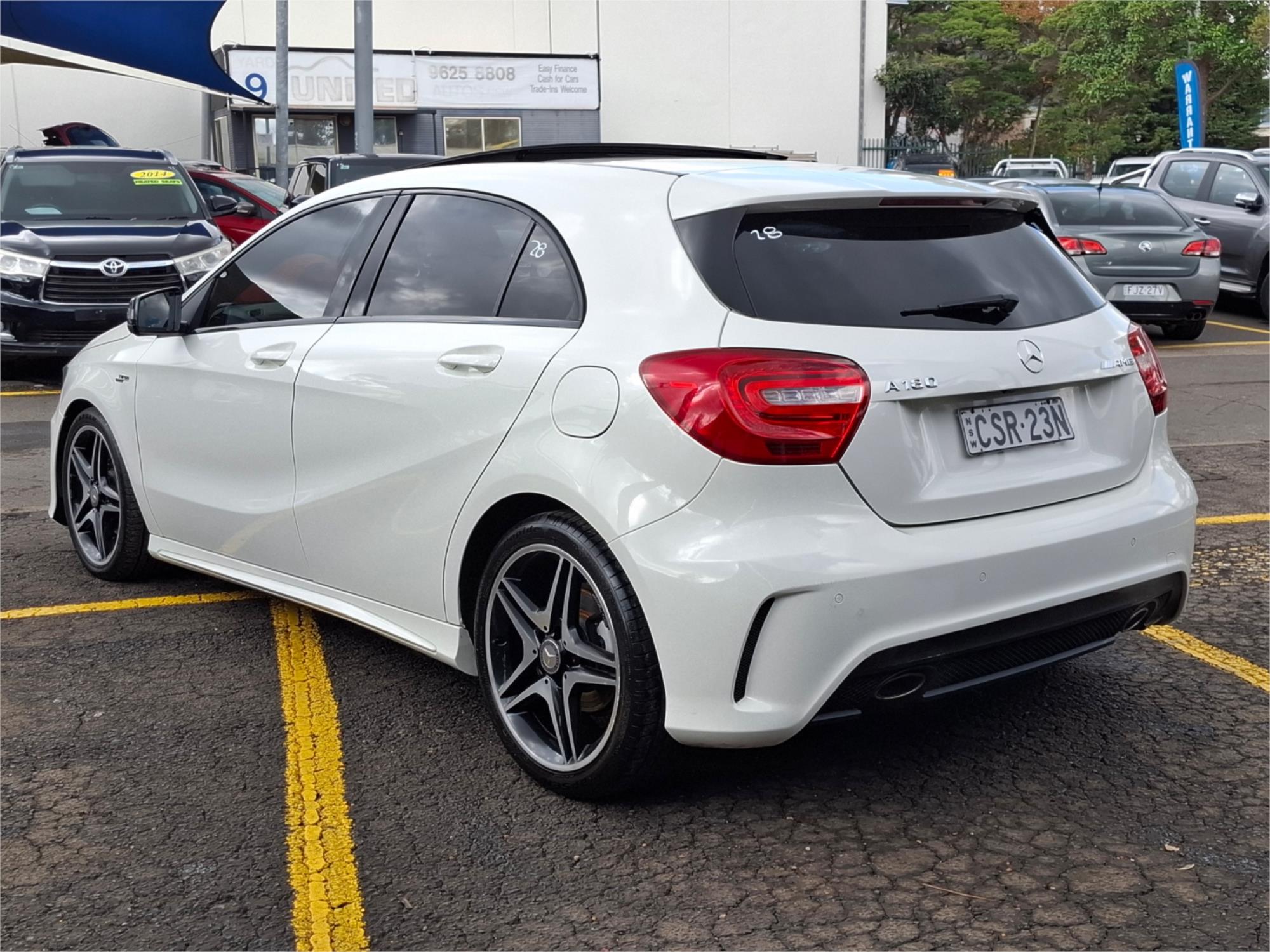 2013 MERCEDES-BENZ A180 176 BE 7 SP AUTOMATIC 5D HATCHBACK