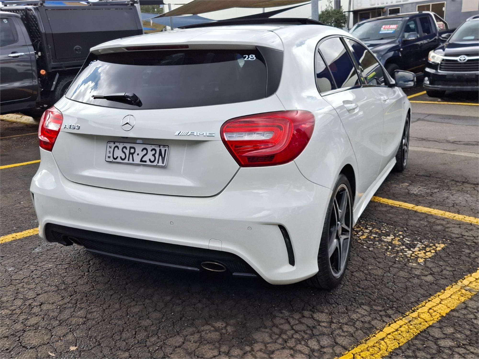 2013 MERCEDES-BENZ A180 176 BE 7 SP AUTOMATIC 5D HATCHBACK