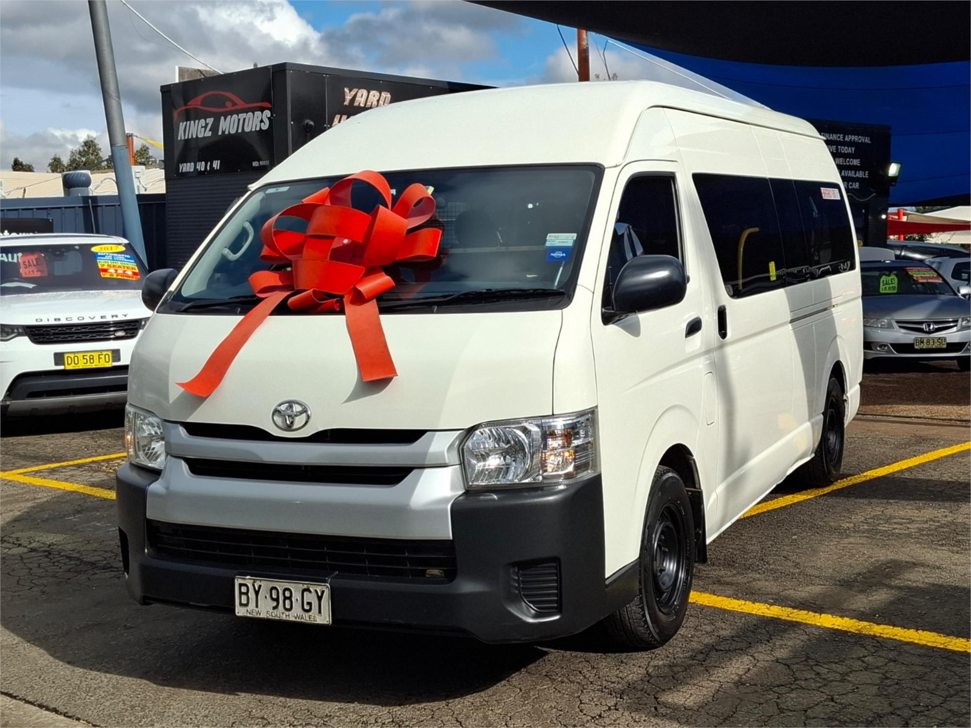 2014 TOYOTA HIACE TRH223R MY12 UPGRADE COMMUTER 4 SP AUTOMATIC BUS