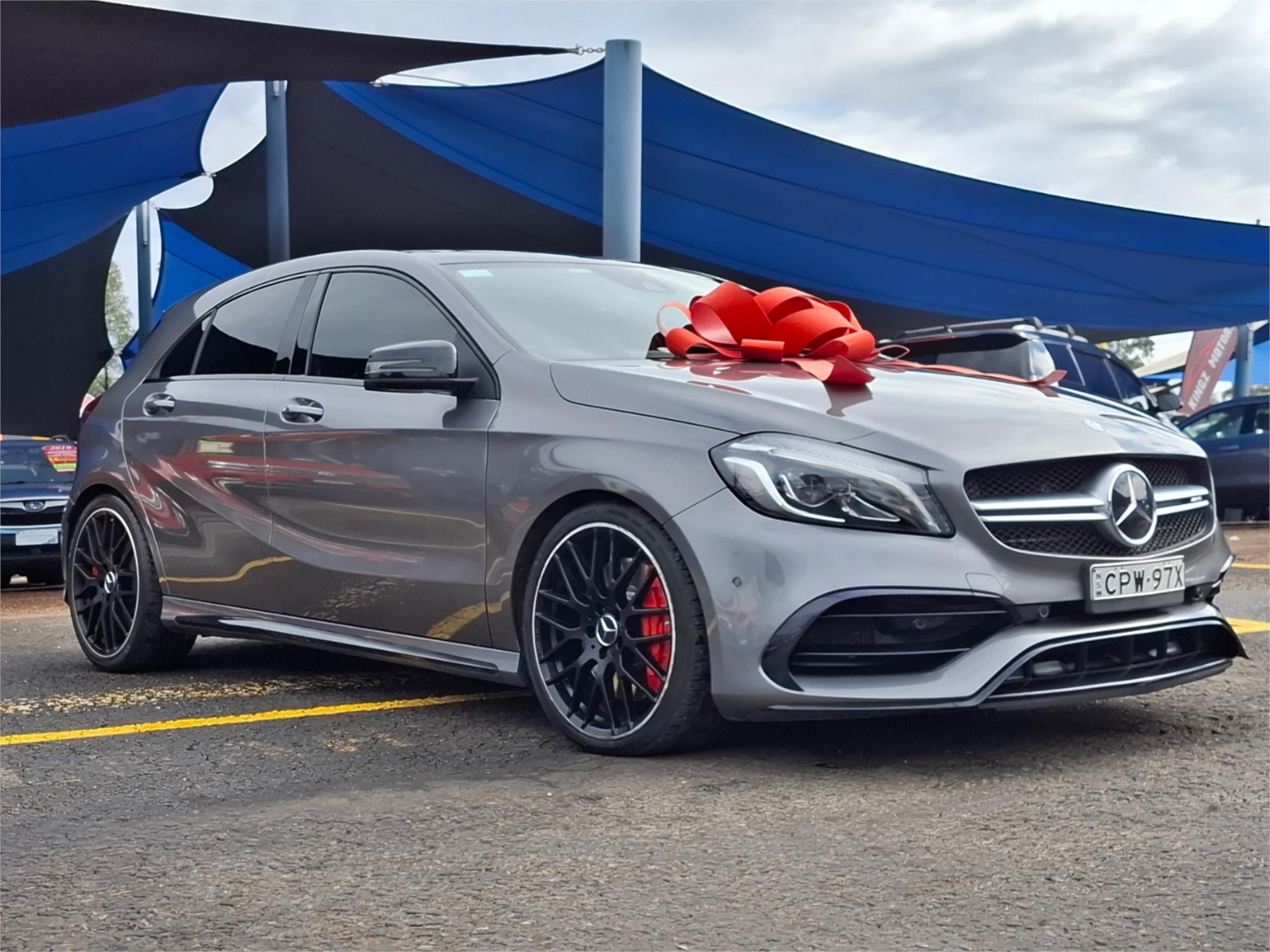 2016 MERCEDES-BENZ A45 176 MY15 AMG 7 SP AUTO DUAL CLUTCH 5D HATCHBACK