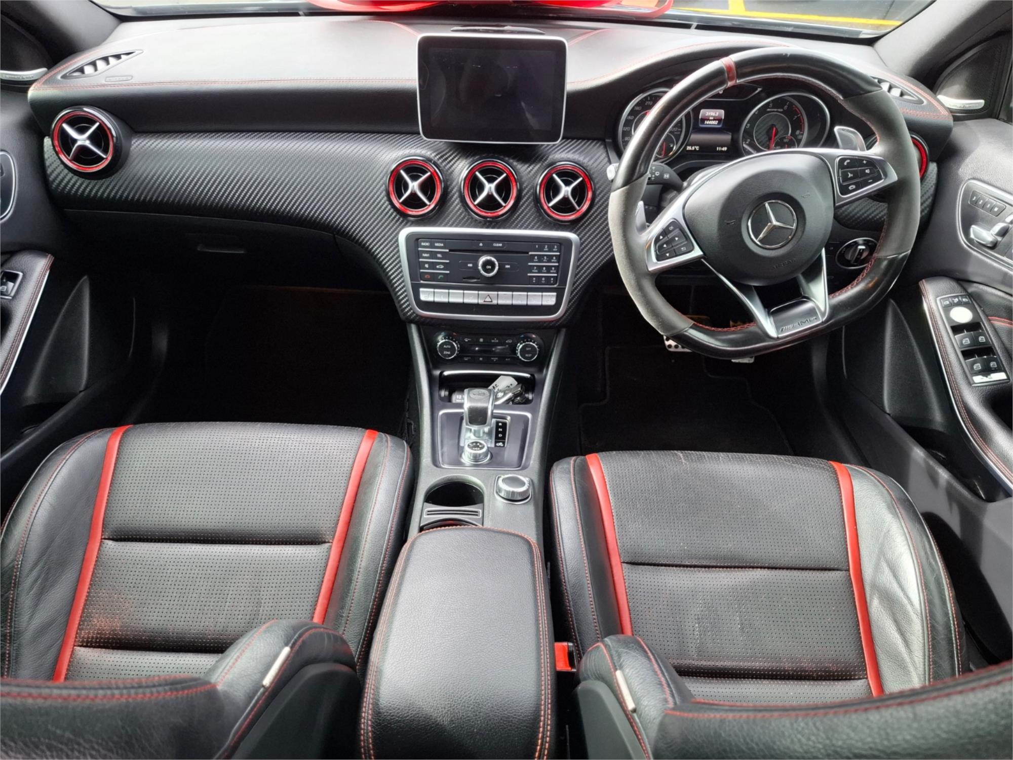 2016 MERCEDES-BENZ A45 176 MY15 AMG 7 SP AUTO DUAL CLUTCH 5D HATCHBACK
