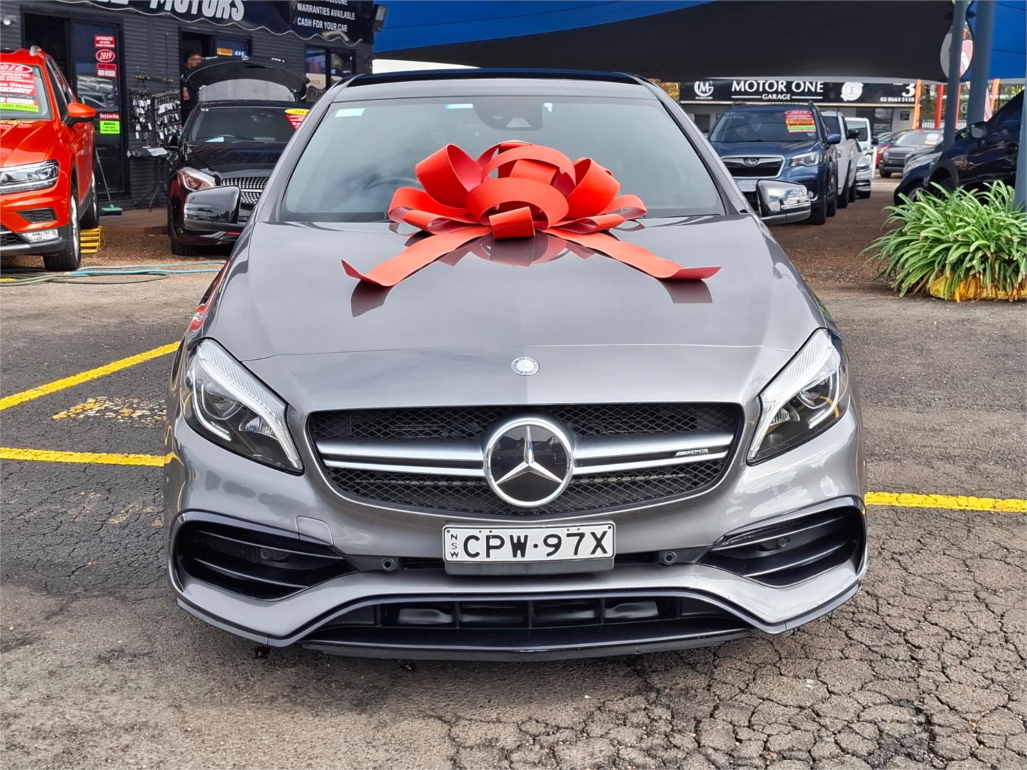 2016 MERCEDES-BENZ A45 176 MY15 AMG 7 SP AUTO DUAL CLUTCH 5D HATCHBACK