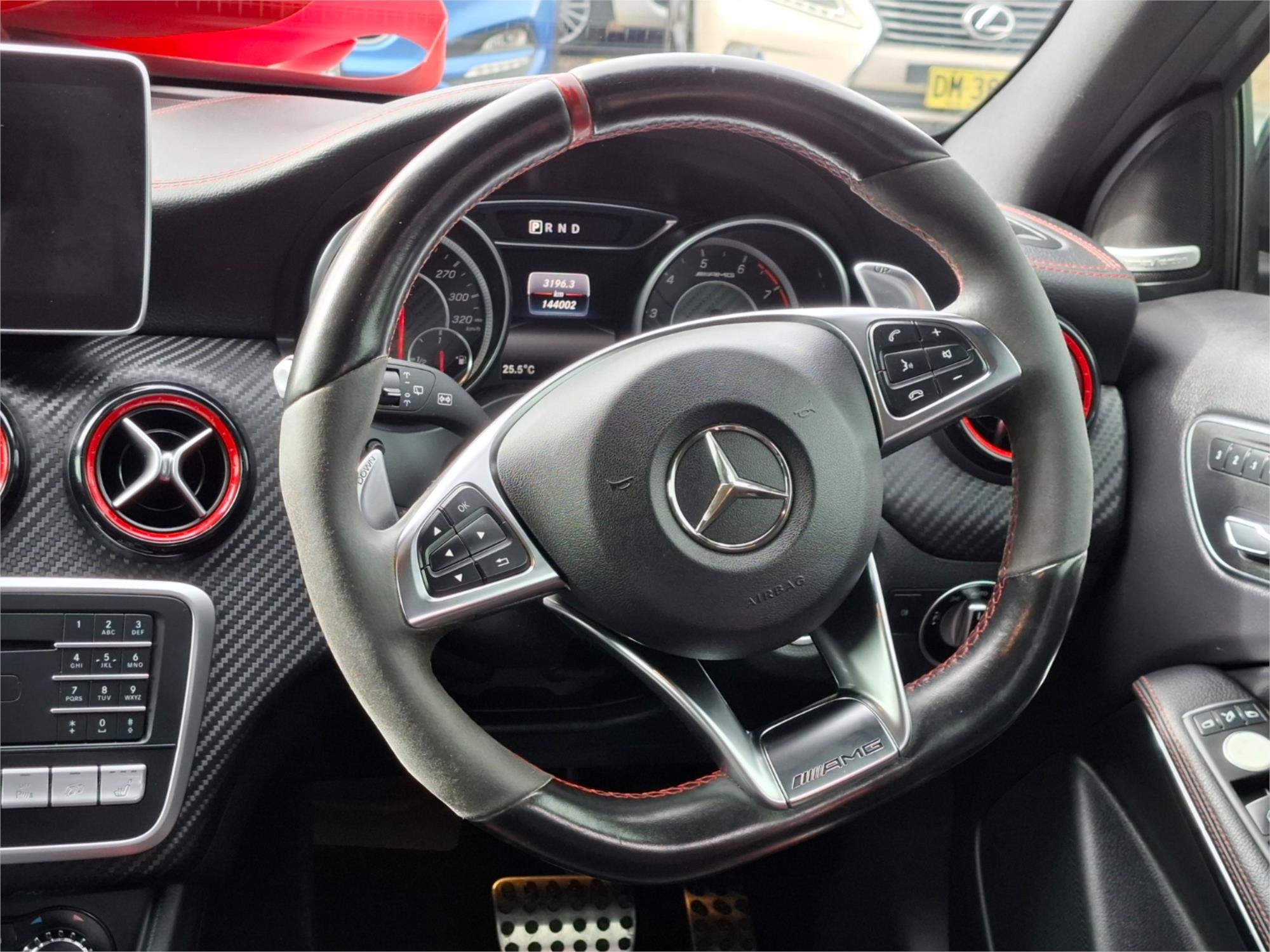2016 MERCEDES-BENZ A45 176 MY15 AMG 7 SP AUTO DUAL CLUTCH 5D HATCHBACK