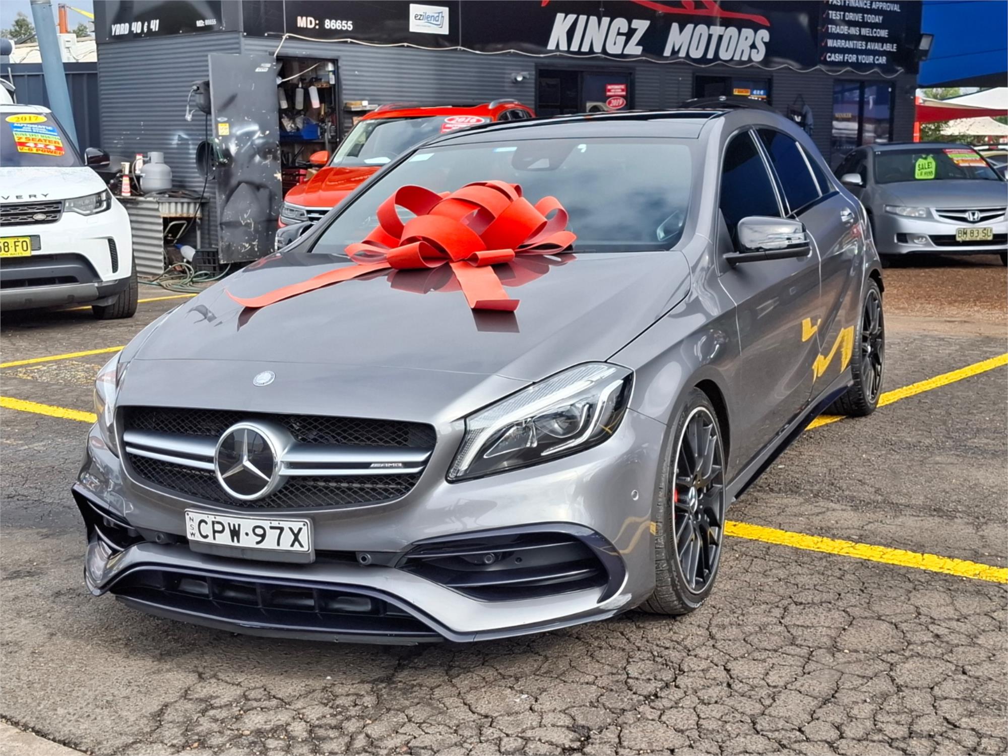 2016 MERCEDES-BENZ A45 176 MY15 AMG 7 SP AUTO DUAL CLUTCH 5D HATCHBACK