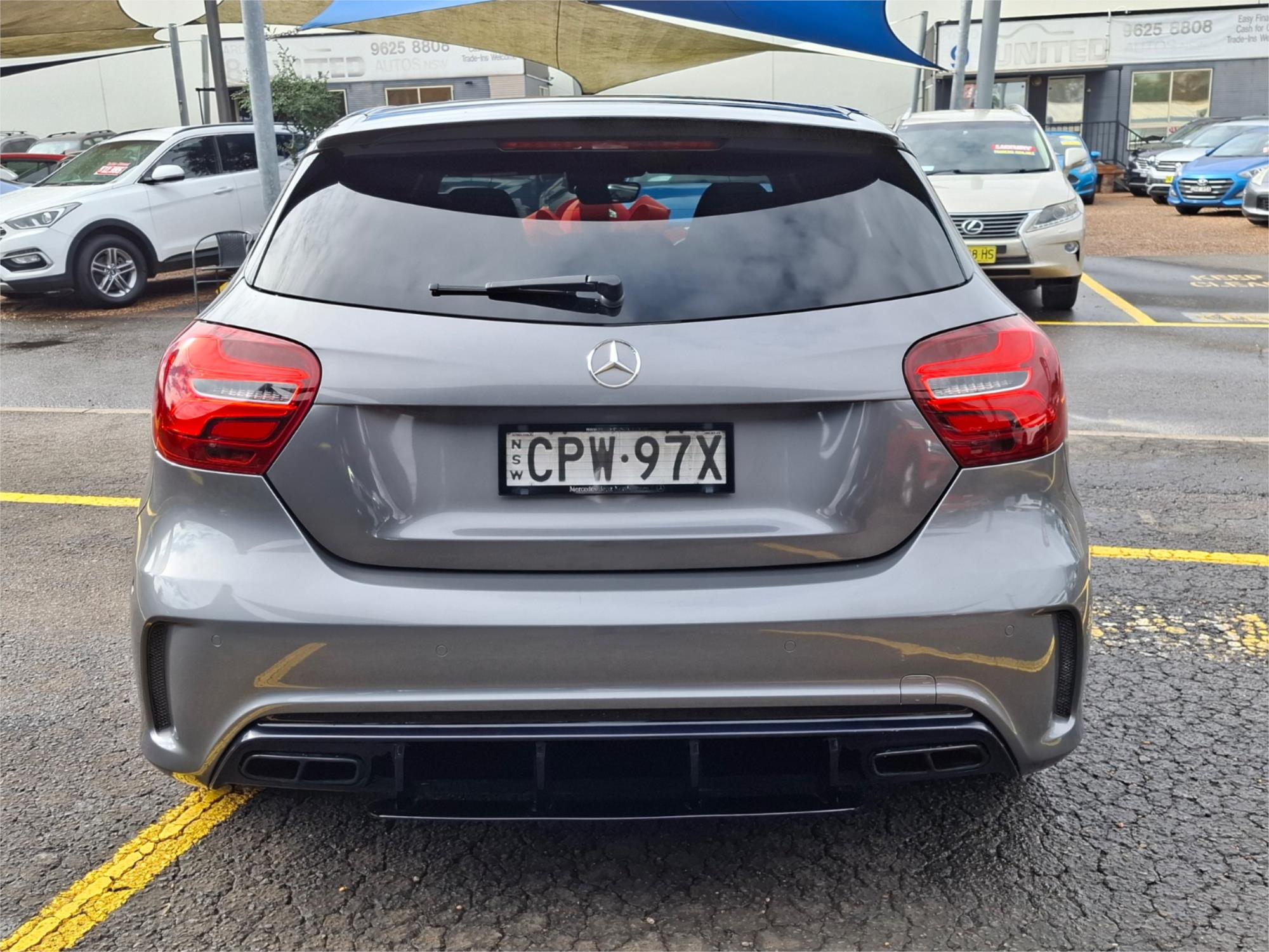 2016 MERCEDES-BENZ A45 176 MY15 AMG 7 SP AUTO DUAL CLUTCH 5D HATCHBACK
