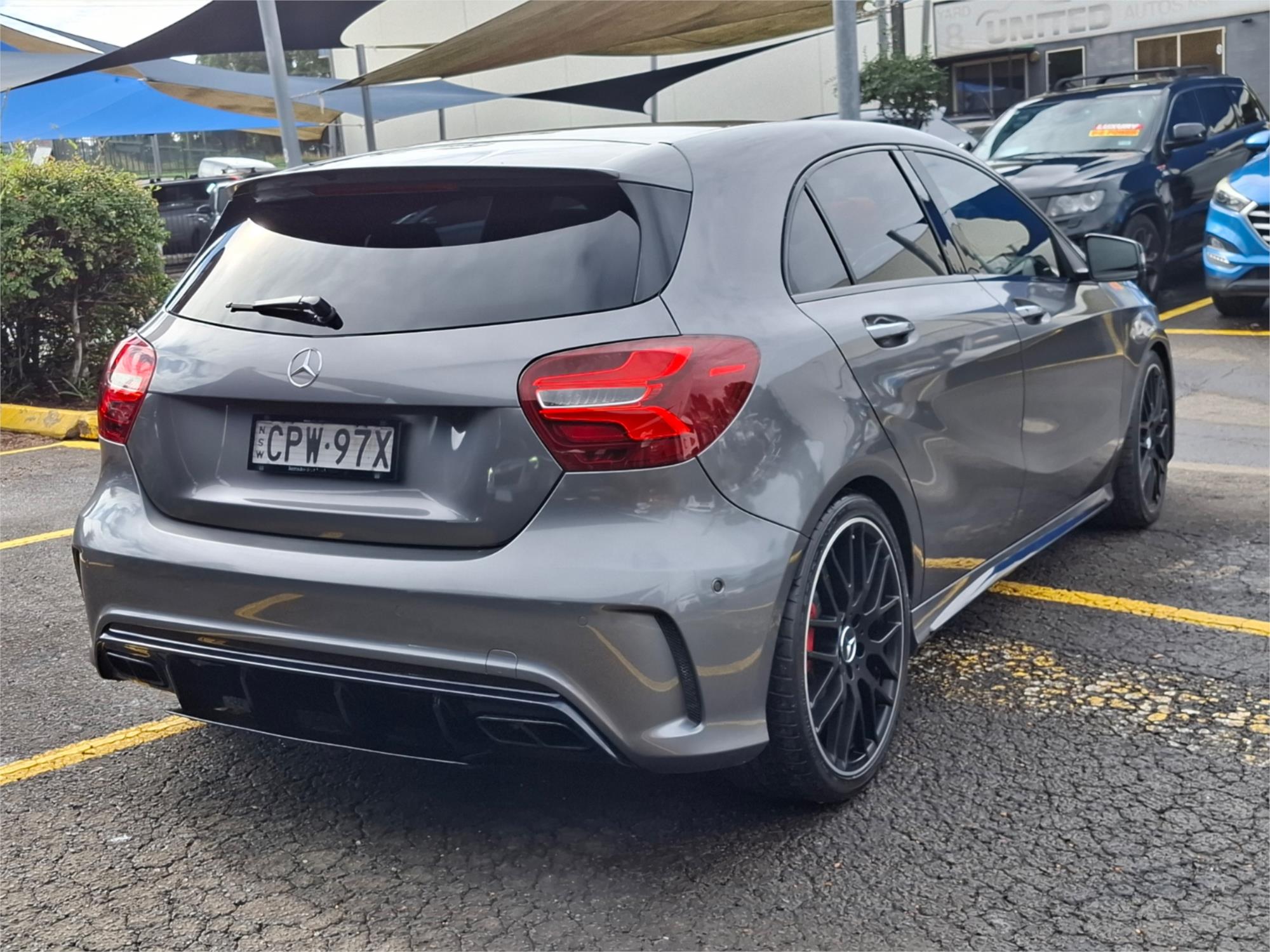 2016 MERCEDES-BENZ A45 176 MY15 AMG 7 SP AUTO DUAL CLUTCH 5D HATCHBACK