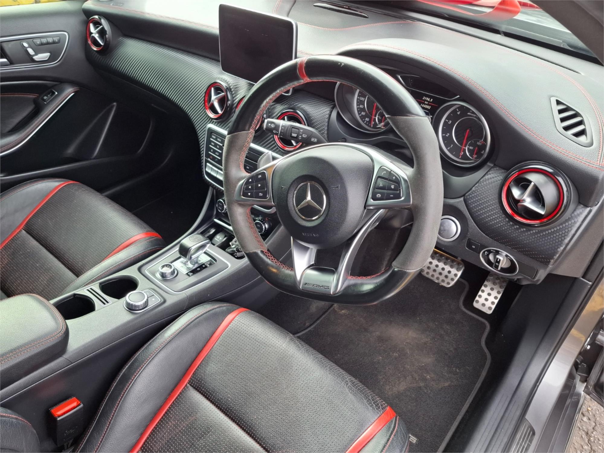 2016 MERCEDES-BENZ A45 176 MY15 AMG 7 SP AUTO DUAL CLUTCH 5D HATCHBACK