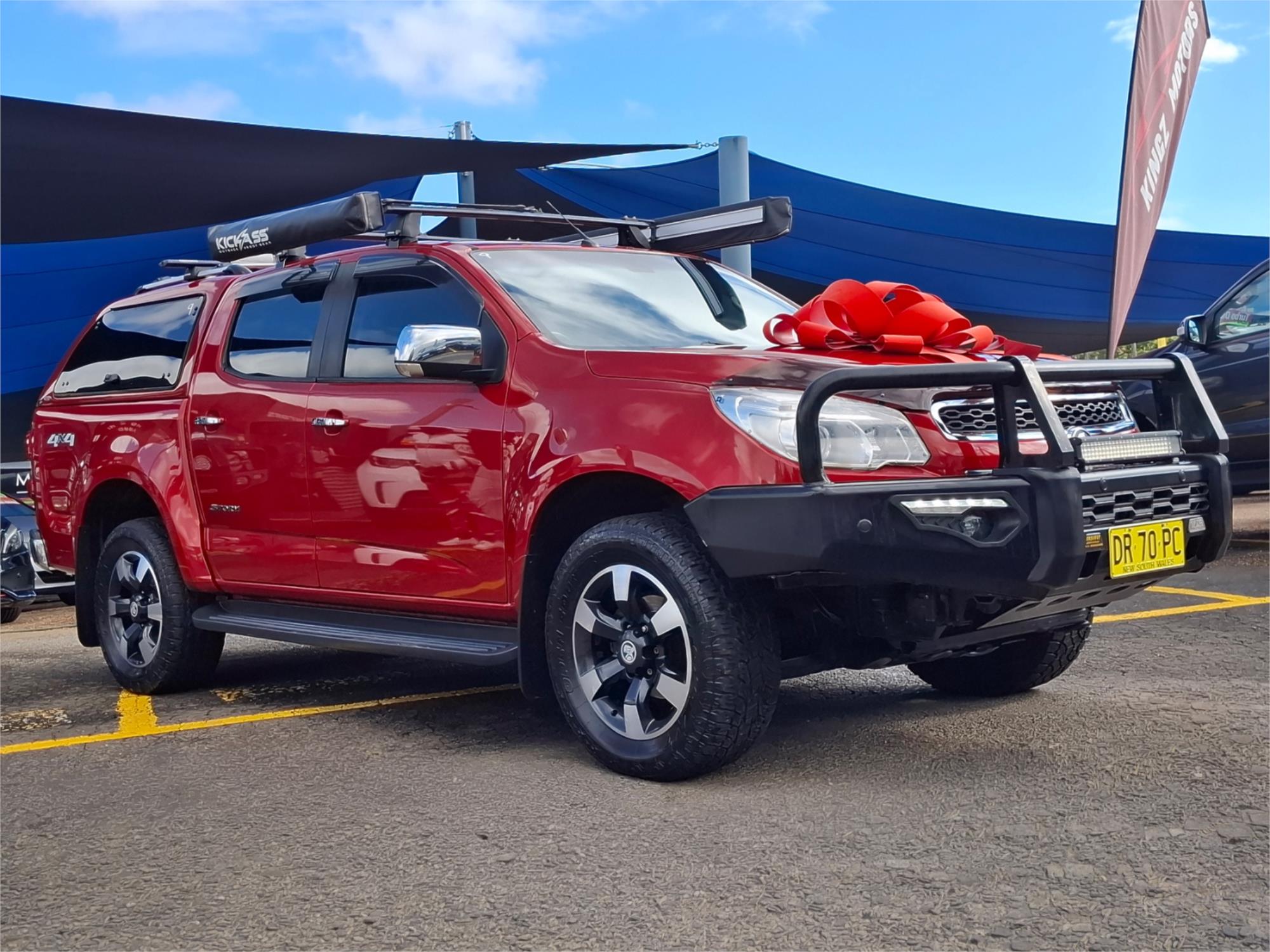 2016 HOLDEN COLORADO RG MY16 STORM (4x4) 6 SP AUTOMATIC CREW CAB P/UP