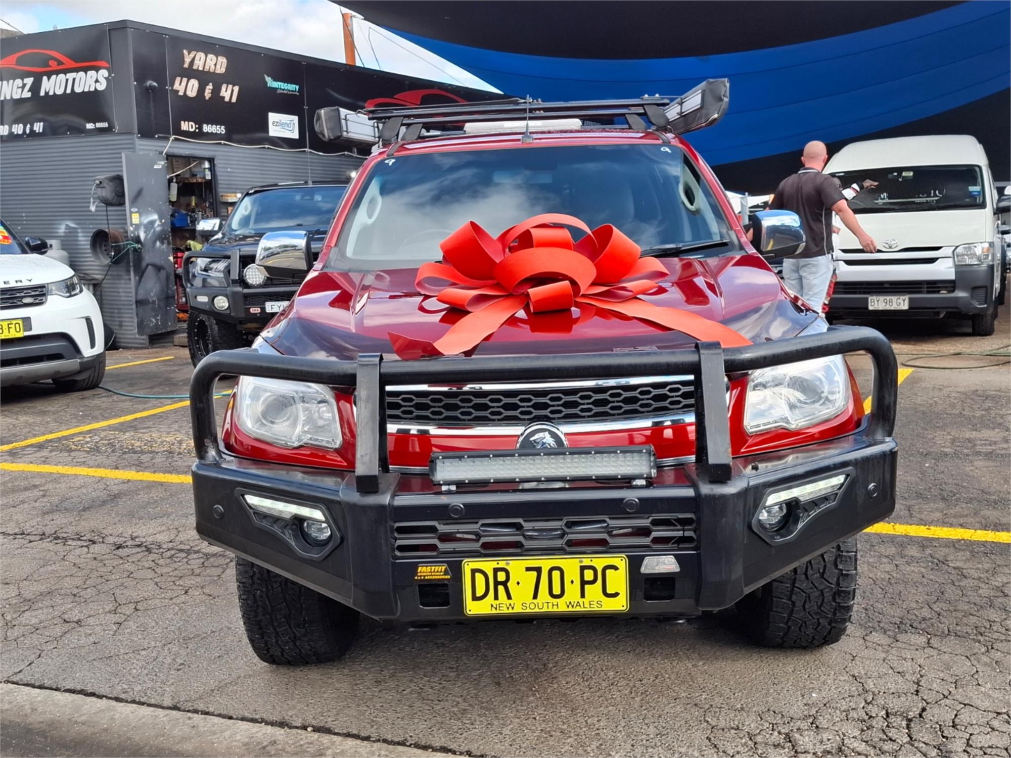 2016 HOLDEN COLORADO RG MY16 STORM (4x4) 6 SP AUTOMATIC CREW CAB P/UP