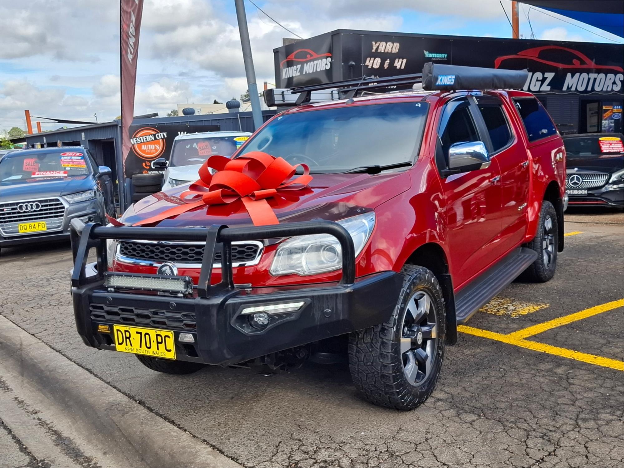 2016 HOLDEN COLORADO RG MY16 STORM (4x4) 6 SP AUTOMATIC CREW CAB P/UP