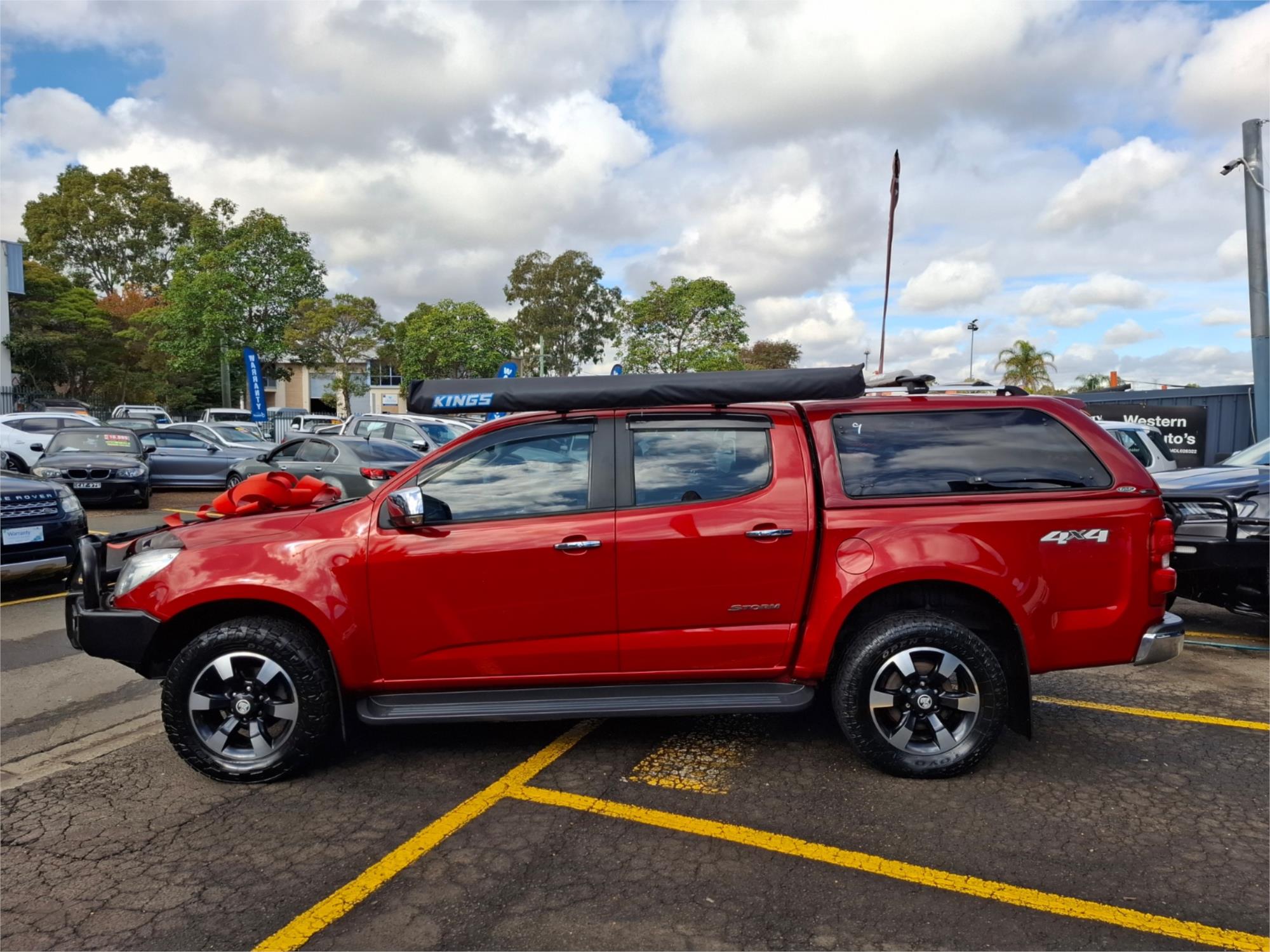 2016 HOLDEN COLORADO RG MY16 STORM (4x4) 6 SP AUTOMATIC CREW CAB P/UP