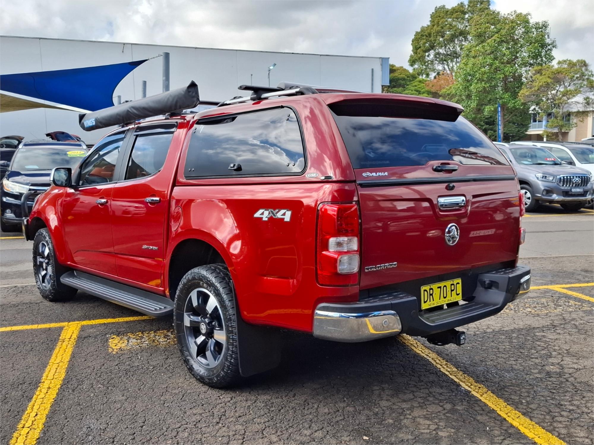 2016 HOLDEN COLORADO RG MY16 STORM (4x4) 6 SP AUTOMATIC CREW CAB P/UP