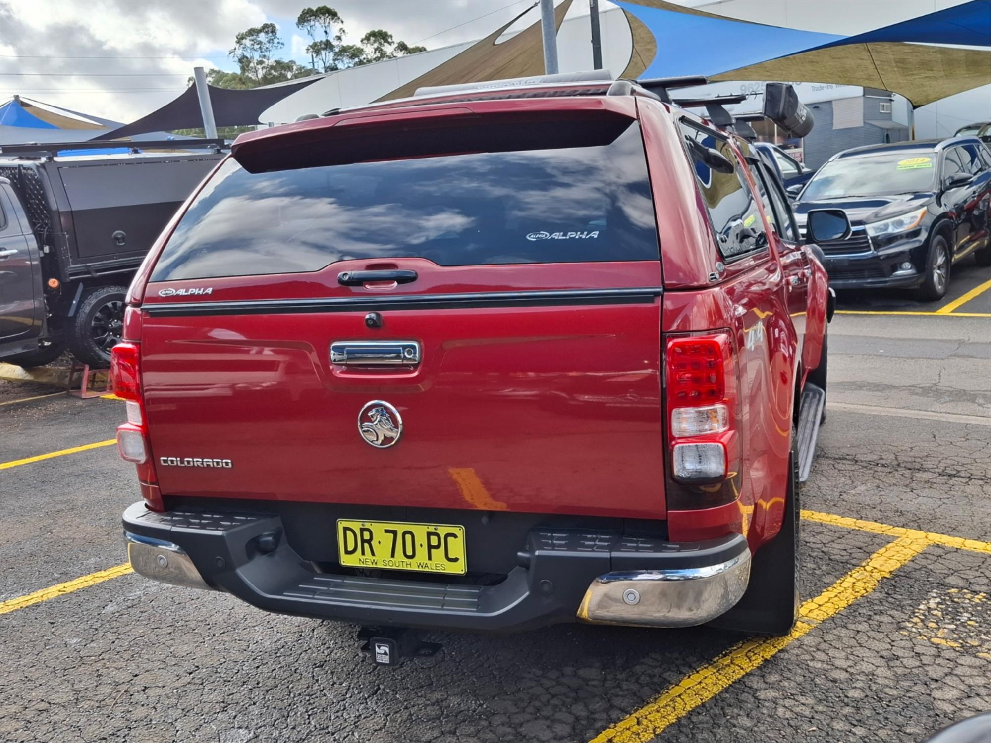 2016 HOLDEN COLORADO RG MY16 STORM (4x4) 6 SP AUTOMATIC CREW CAB P/UP