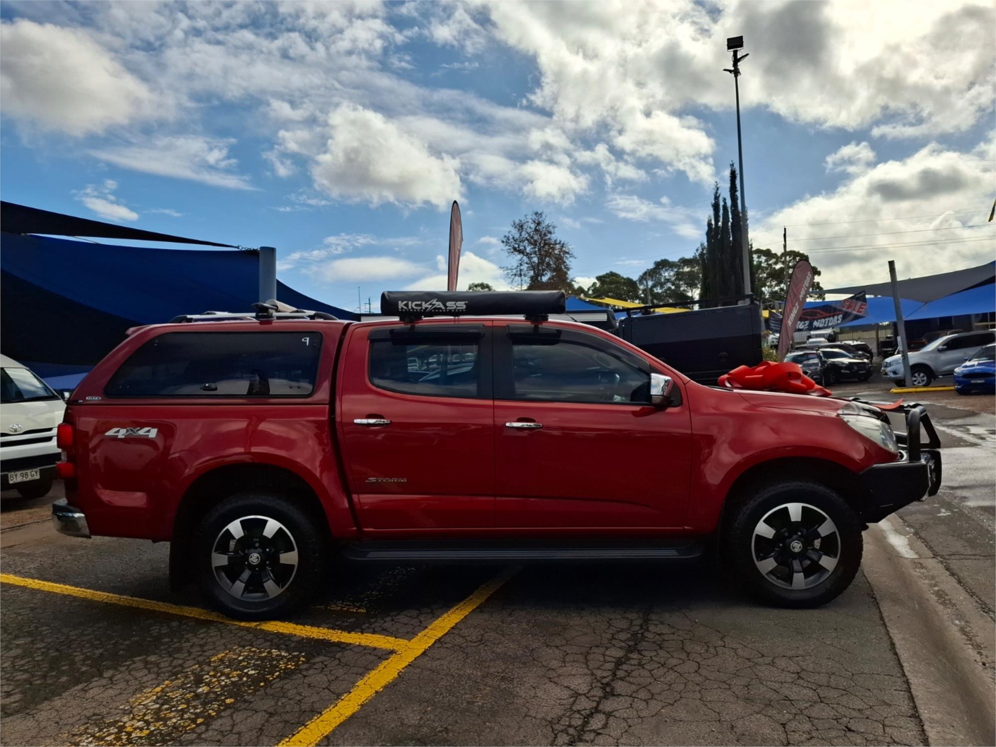 2016 HOLDEN COLORADO RG MY16 STORM (4x4) 6 SP AUTOMATIC CREW CAB P/UP