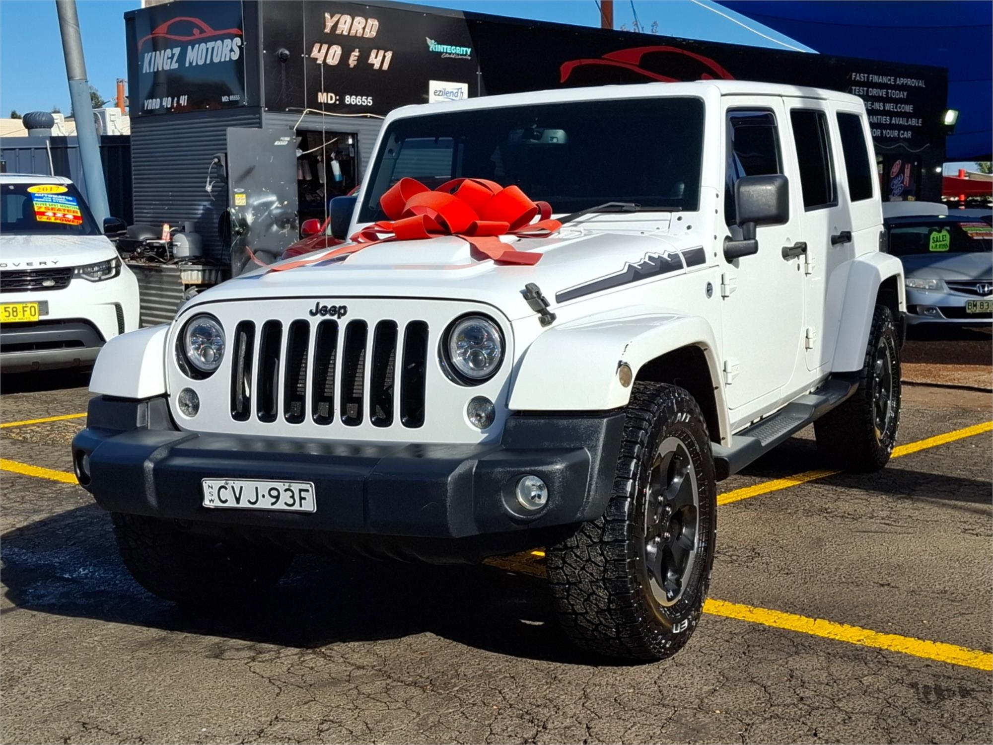 2014 JEEP WRANGLER JK MY14 UNLIMITED AUTOMATIC 4D HARDTOP