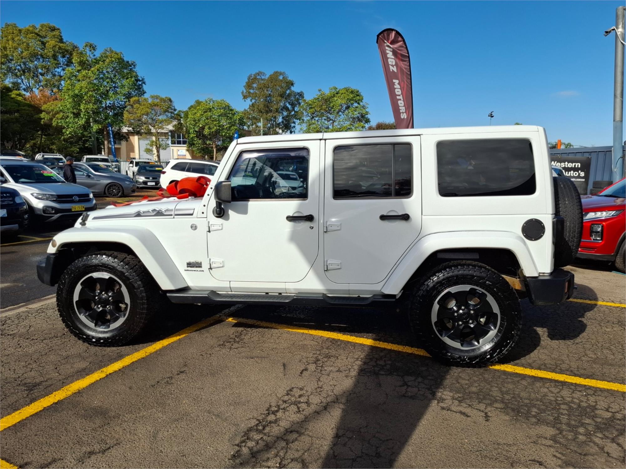 2014 JEEP WRANGLER JK MY14 UNLIMITED AUTOMATIC 4D HARDTOP