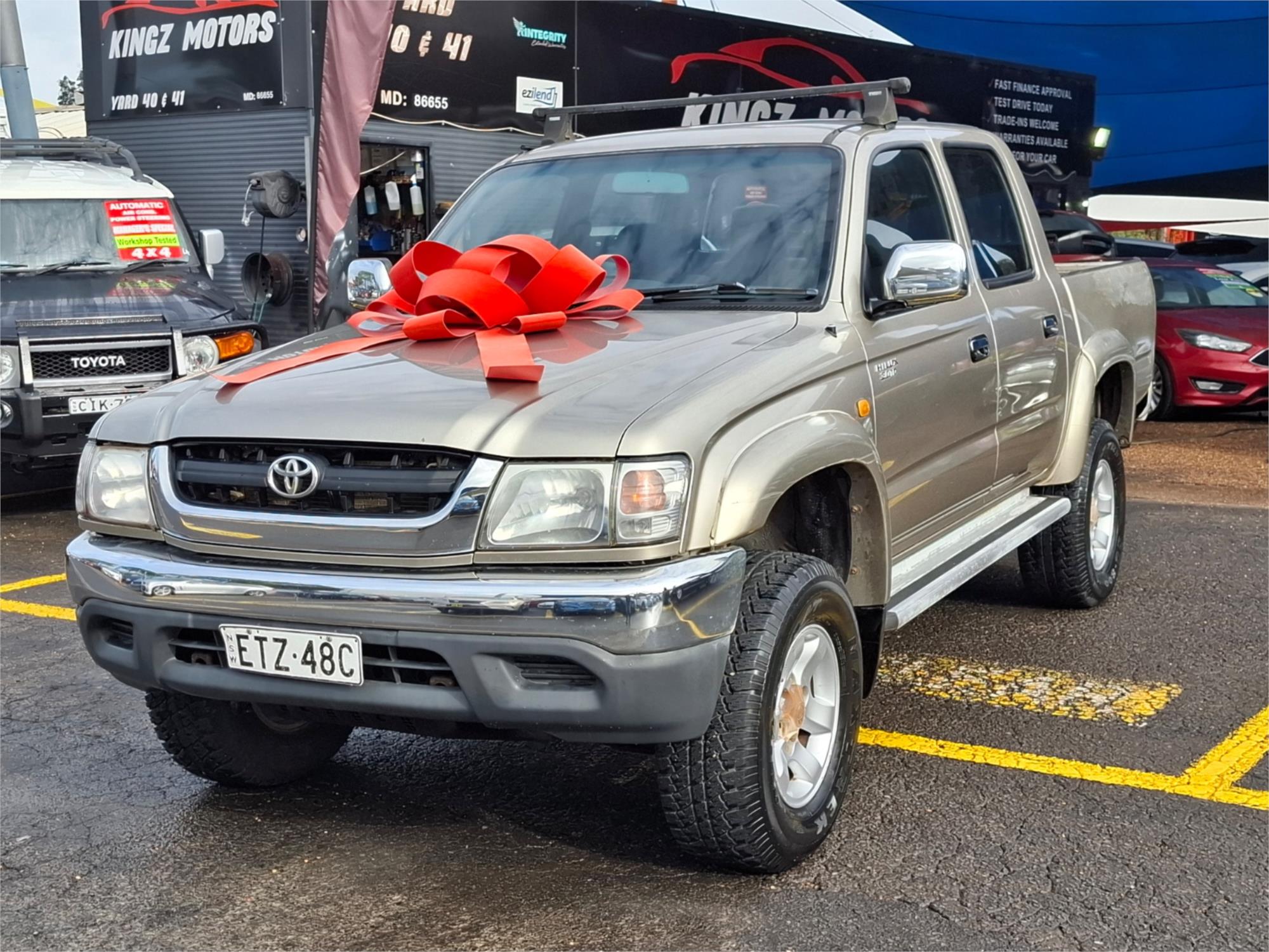 2005 TOYOTA HILUX KUN26R SR5 (4x4) 5 SP MANUAL DUAL CAB P/UP