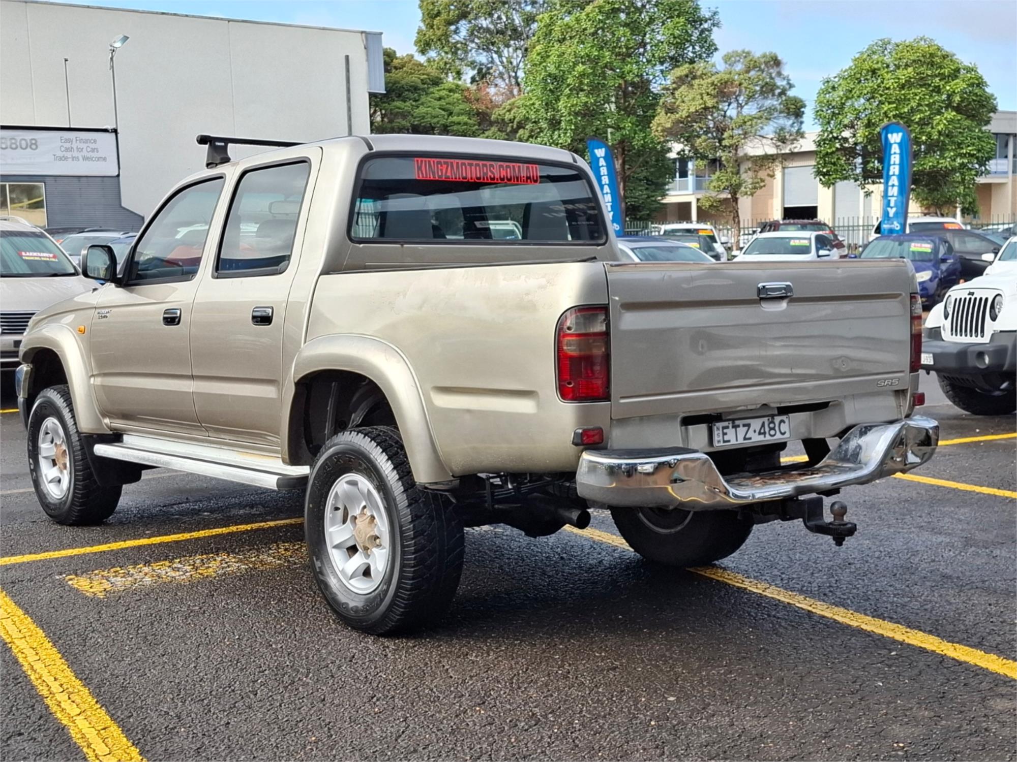 2005 TOYOTA HILUX KUN26R SR5 (4x4) 5 SP MANUAL DUAL CAB P/UP