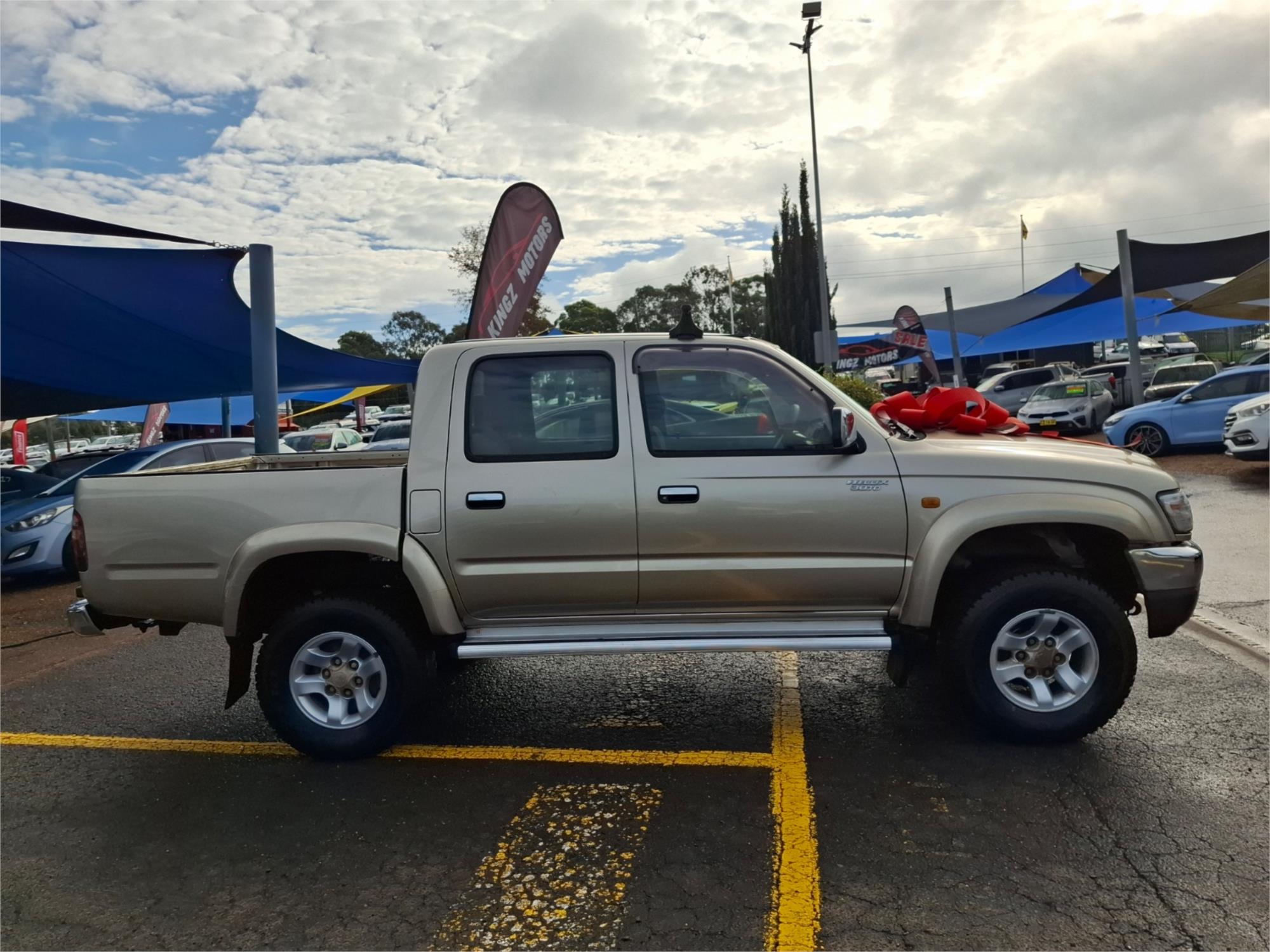 2005 TOYOTA HILUX KUN26R SR5 (4x4) 5 SP MANUAL DUAL CAB P/UP