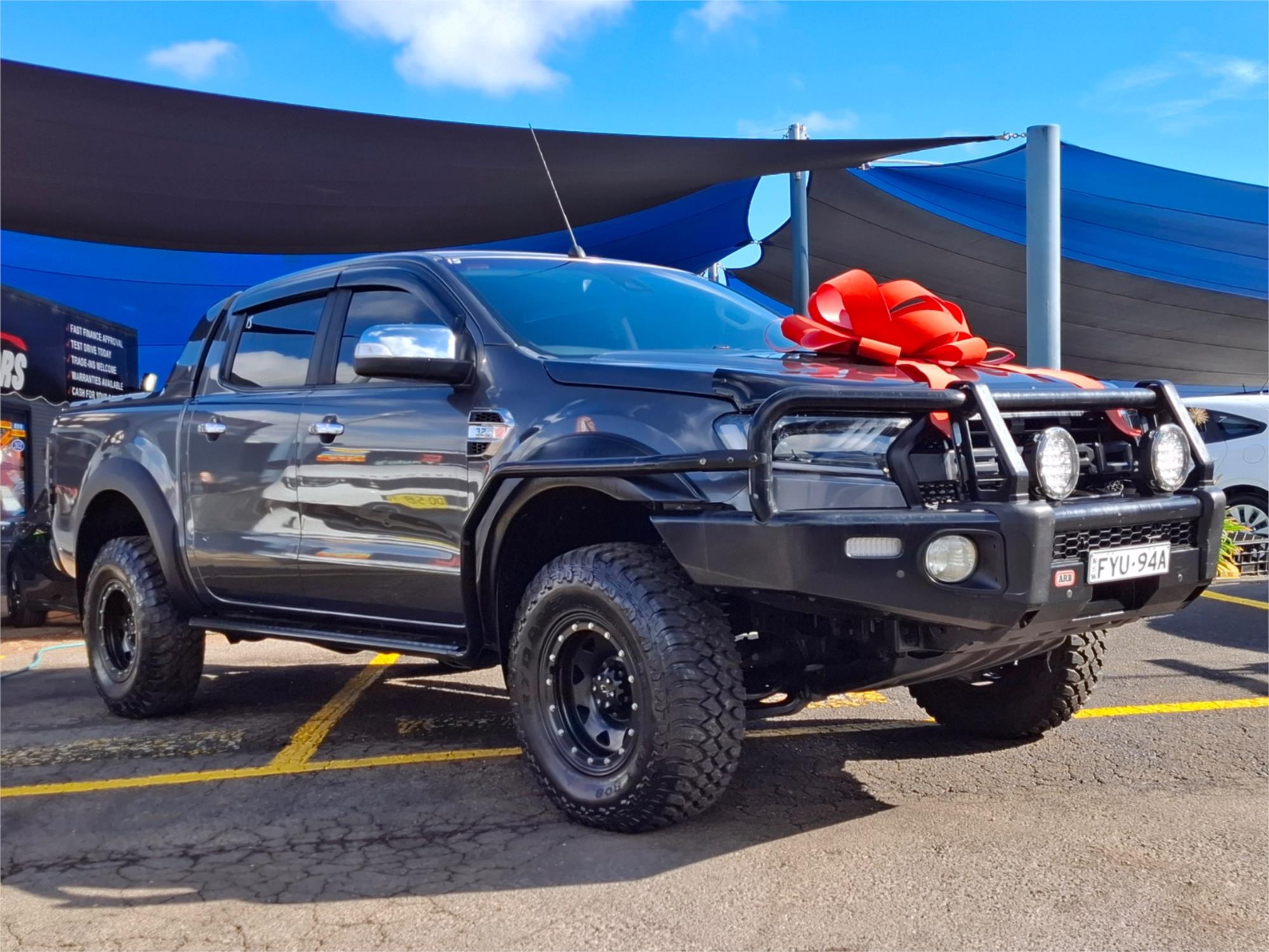 2017 FORD RANGER PX MKII MY17 UPDATE XL 3.2 (4x4) 6 SP AUTOMATIC CREW CAB UTILITY
