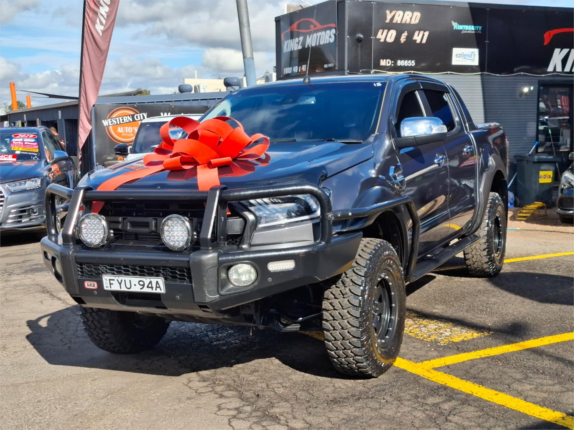 2017 FORD RANGER PX MKII MY17 UPDATE XL 3.2 (4x4) 6 SP AUTOMATIC CREW CAB UTILITY