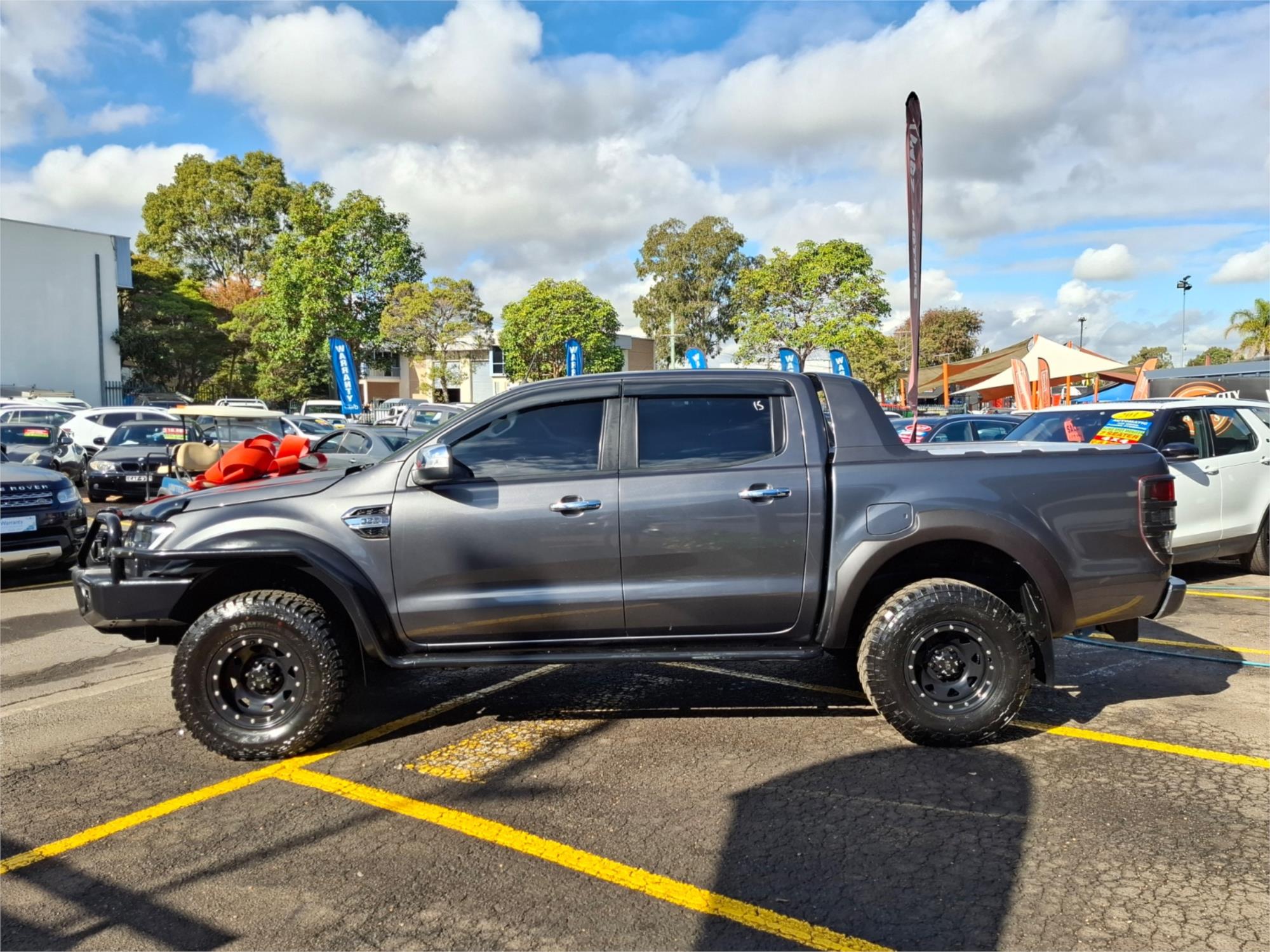 2017 FORD RANGER PX MKII MY17 UPDATE XL 3.2 (4x4) 6 SP AUTOMATIC CREW CAB UTILITY