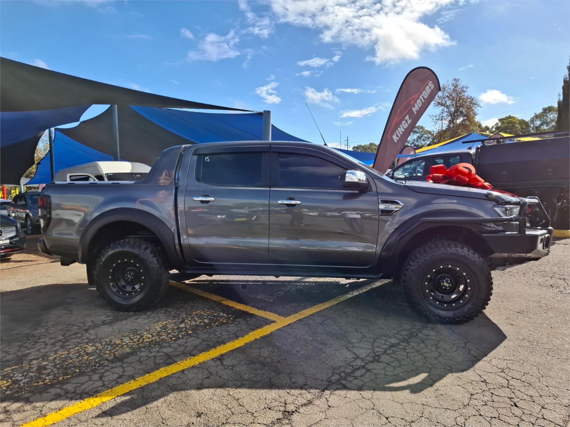 2017 FORD RANGER PX MKII MY17 UPDATE XL 3.2 (4x4) 6 SP AUTOMATIC CREW CAB UTILITY