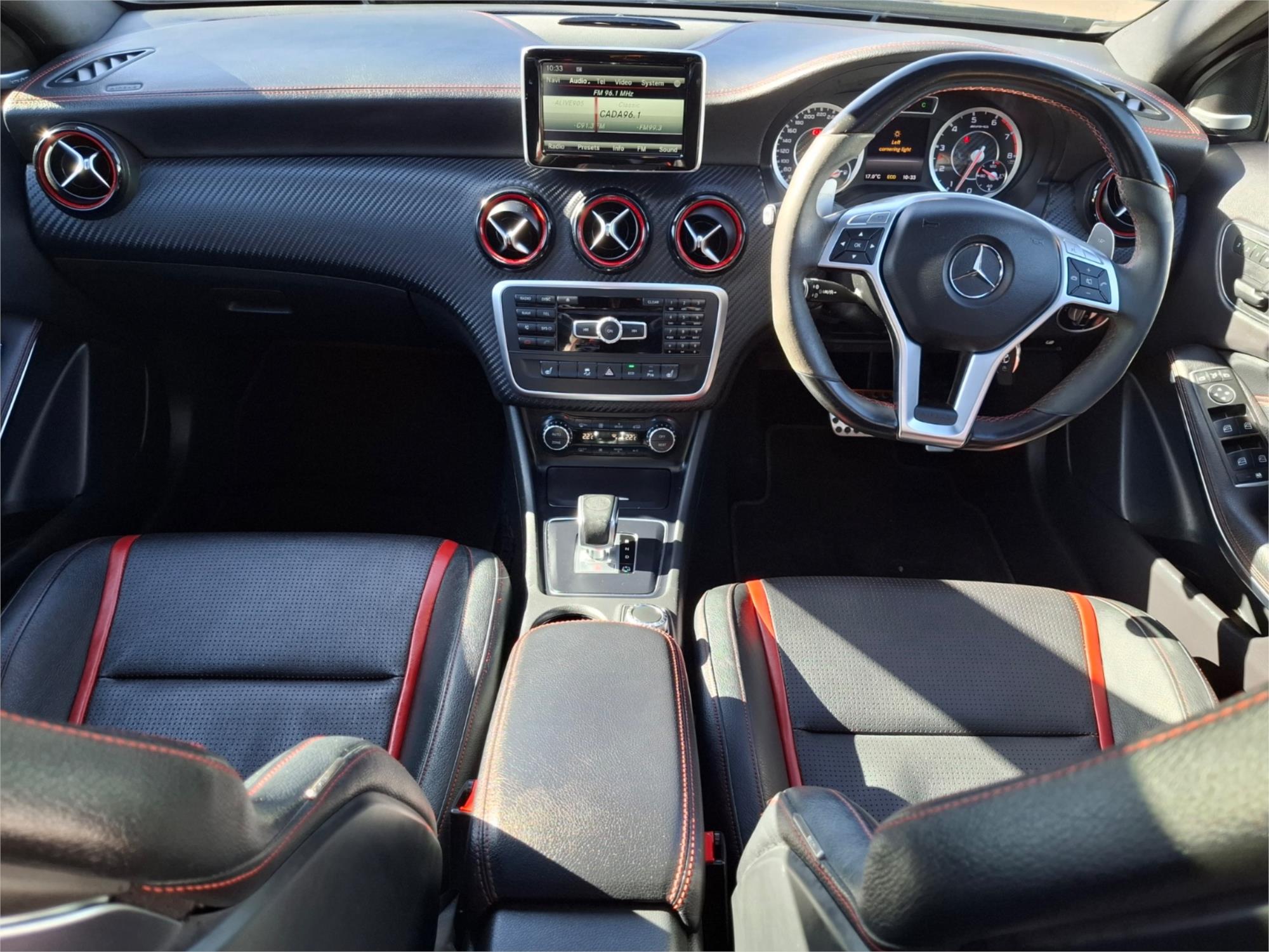 2014 MERCEDES-BENZ A45 176 MY14 AMG 7 SP AUTO DUAL CLUTCH 5D HATCHBACK