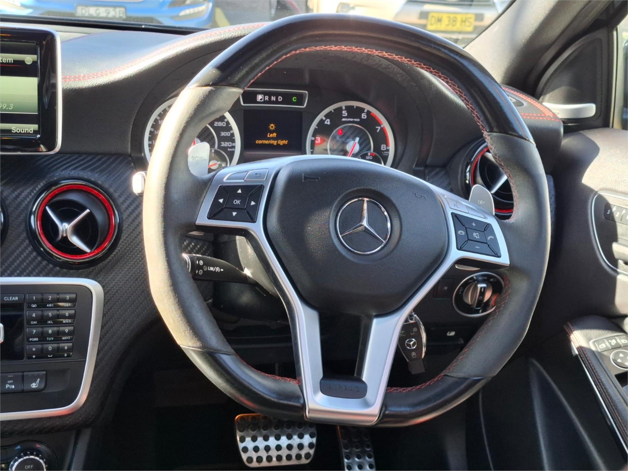 2014 MERCEDES-BENZ A45 176 MY14 AMG 7 SP AUTO DUAL CLUTCH 5D HATCHBACK