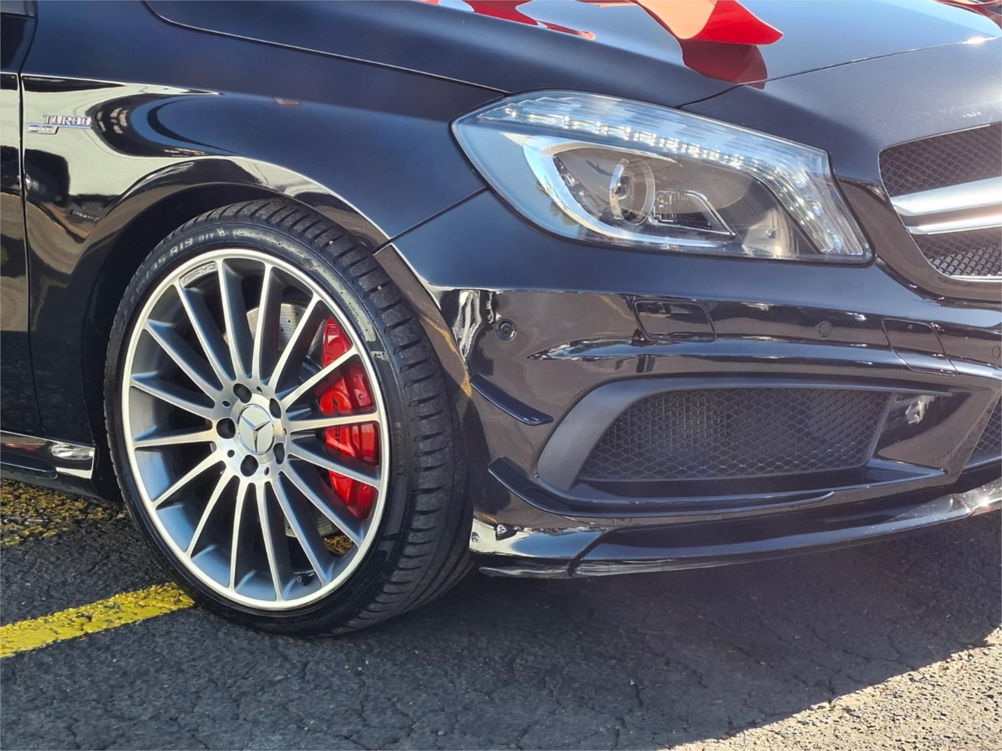2014 MERCEDES-BENZ A45 176 MY14 AMG 7 SP AUTO DUAL CLUTCH 5D HATCHBACK
