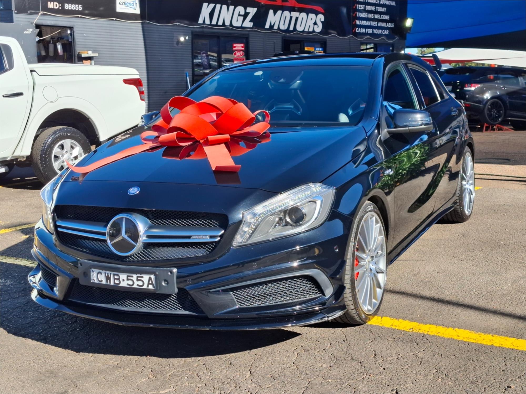 2014 MERCEDES-BENZ A45 176 MY14 AMG 7 SP AUTO DUAL CLUTCH 5D HATCHBACK