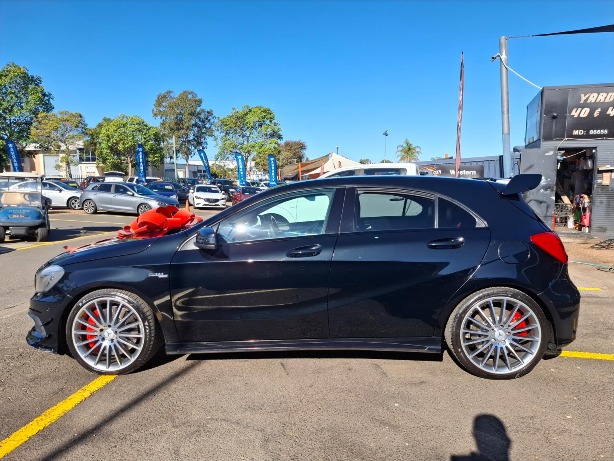2014 MERCEDES-BENZ A45 176 MY14 AMG 7 SP AUTO DUAL CLUTCH 5D HATCHBACK