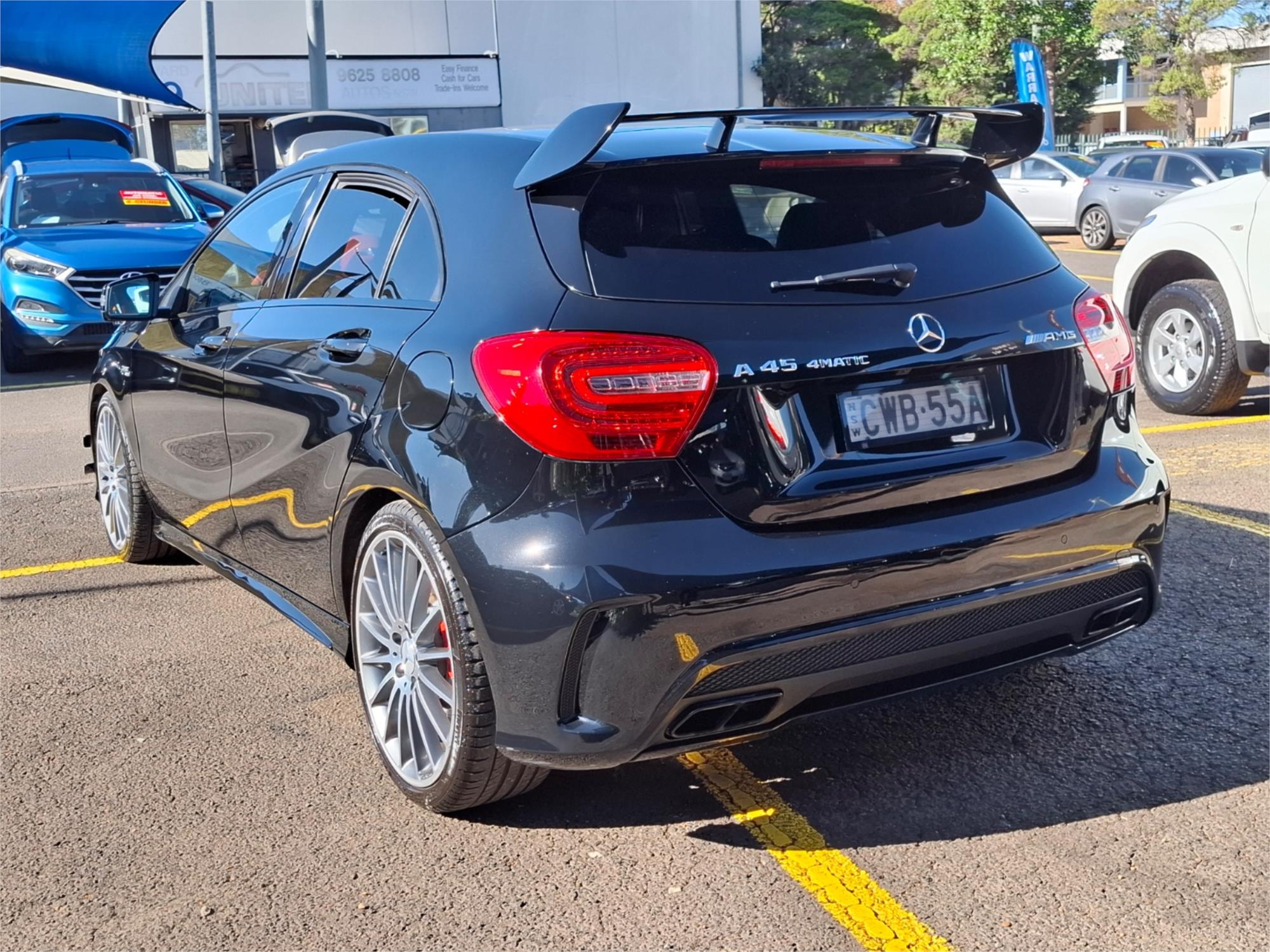 2014 MERCEDES-BENZ A45 176 MY14 AMG 7 SP AUTO DUAL CLUTCH 5D HATCHBACK