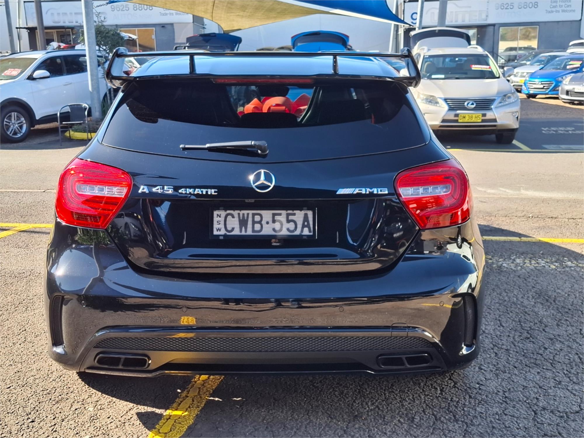 2014 MERCEDES-BENZ A45 176 MY14 AMG 7 SP AUTO DUAL CLUTCH 5D HATCHBACK