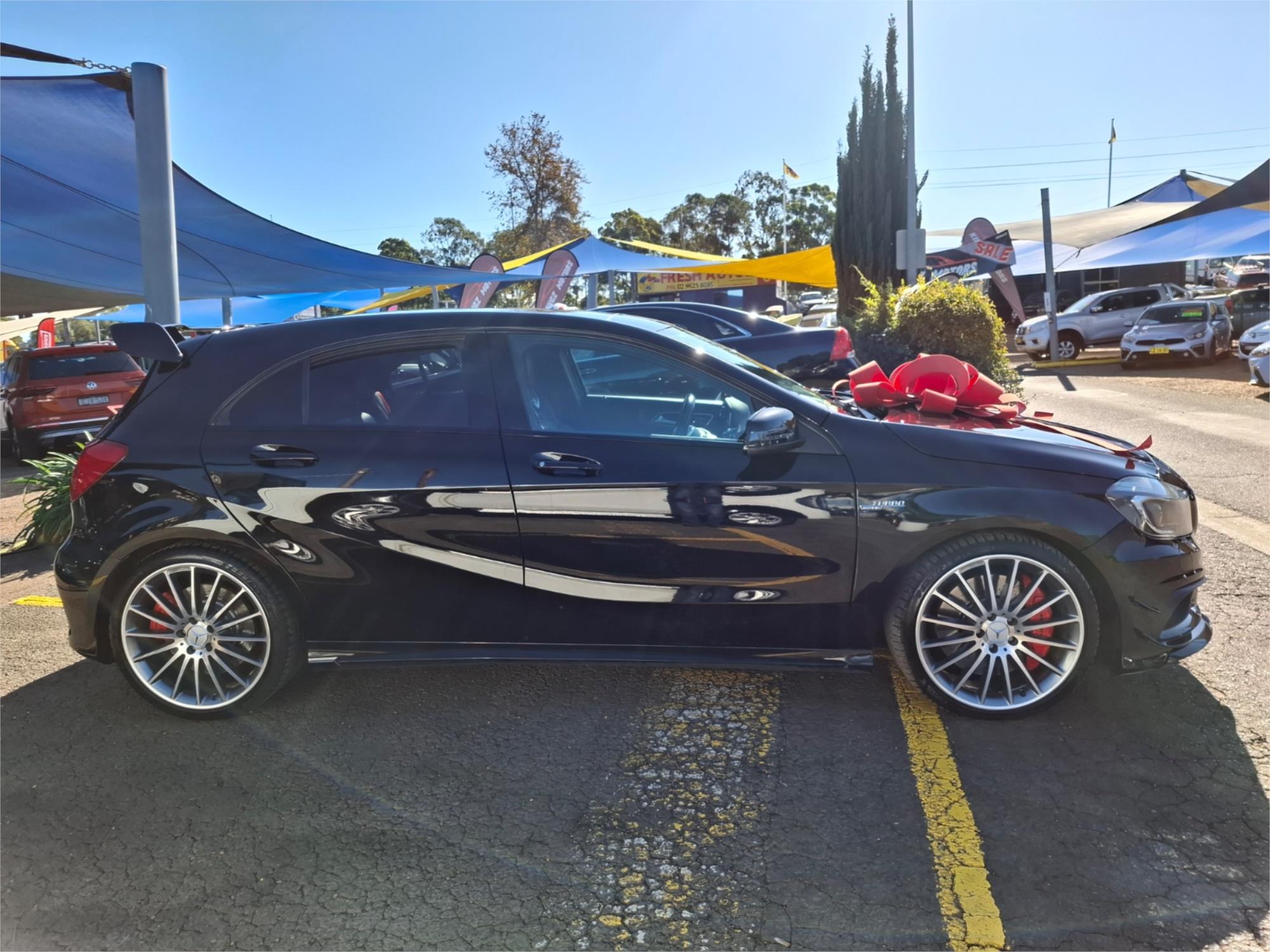 2014 MERCEDES-BENZ A45 176 MY14 AMG 7 SP AUTO DUAL CLUTCH 5D HATCHBACK